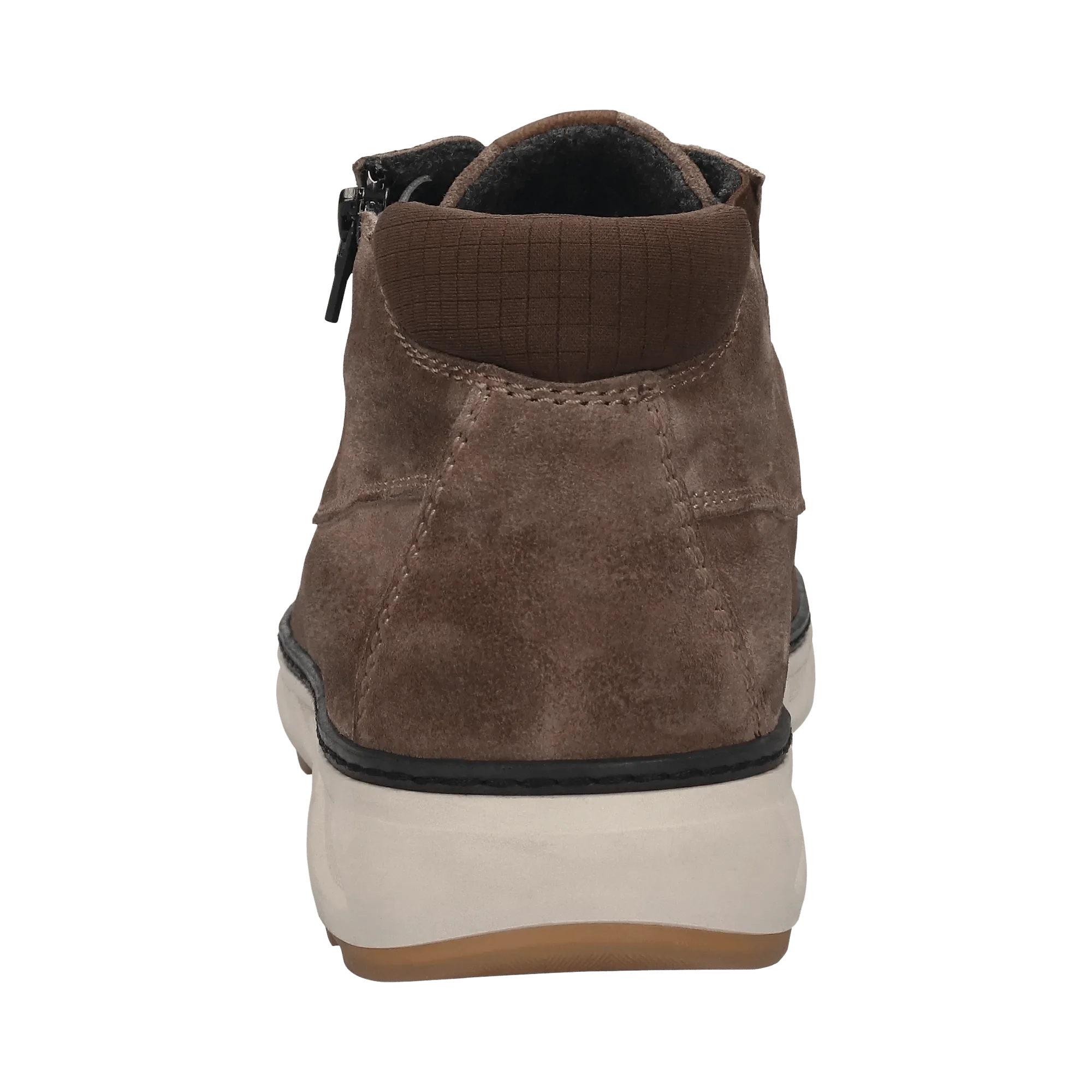 Leder Schnürstiefel taupe - Image 3
