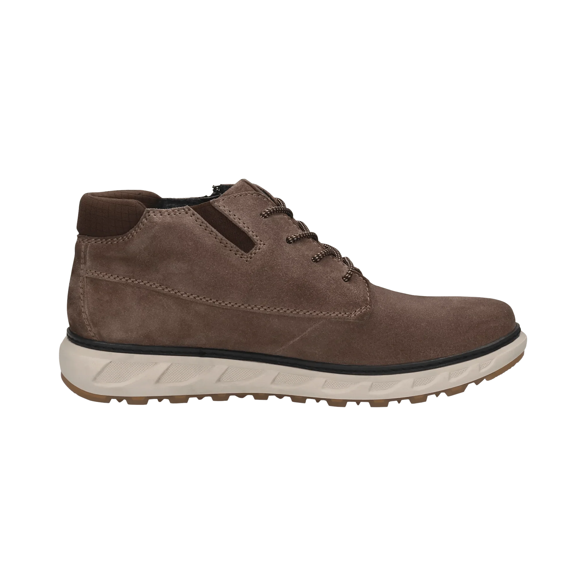 Leder Schnürstiefel taupe - Image 4