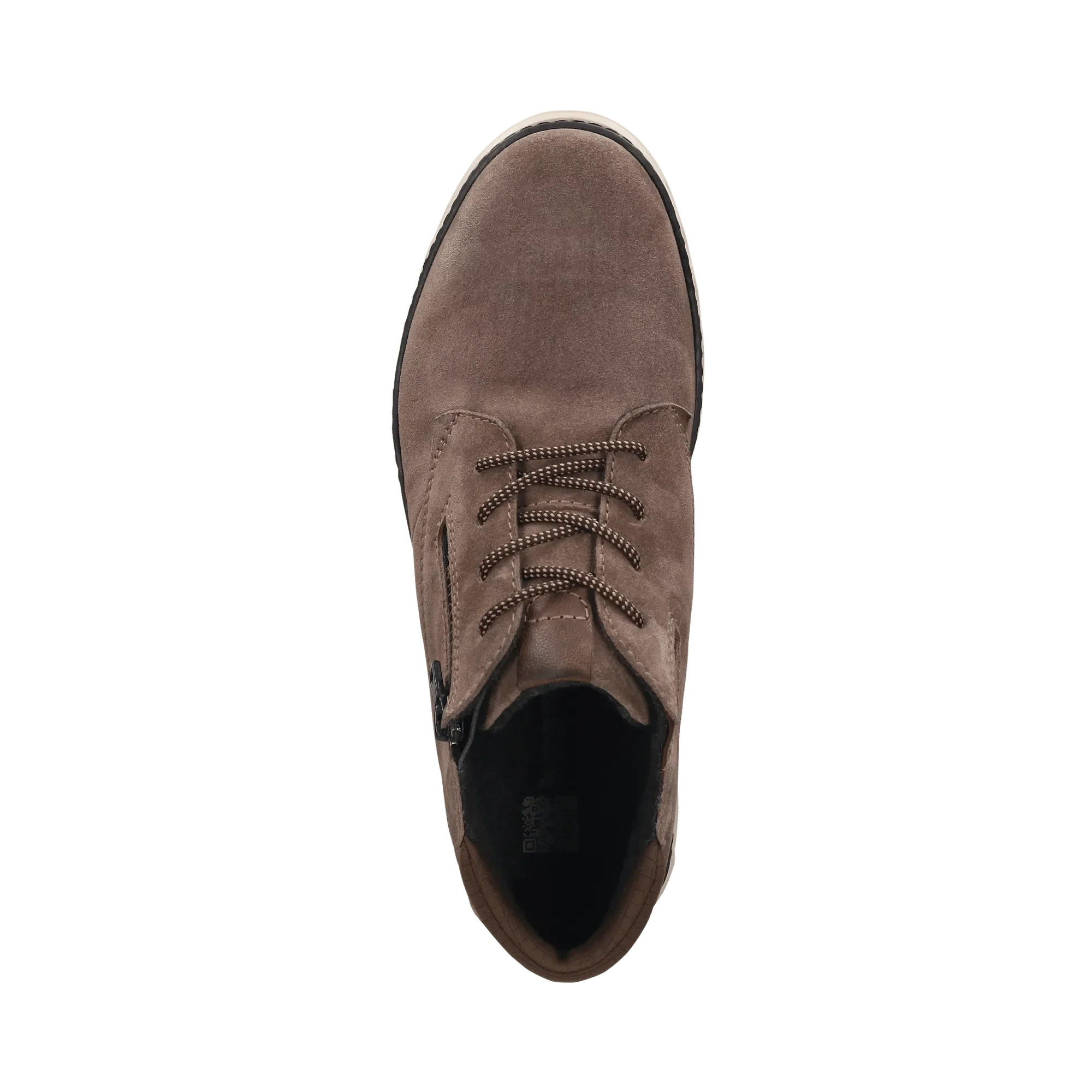 Leder Schnürstiefel taupe - Image 6