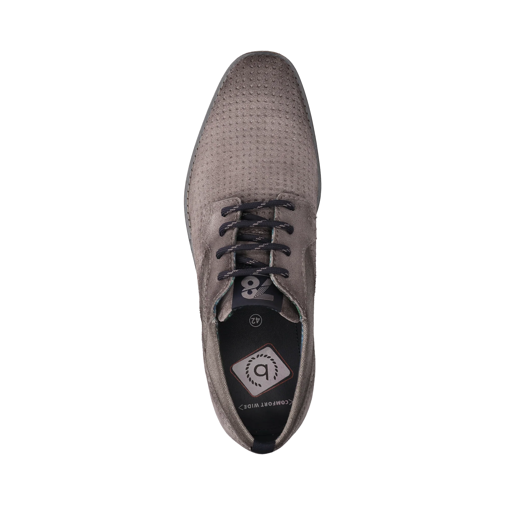 Leder Schnürer grau - Image 6