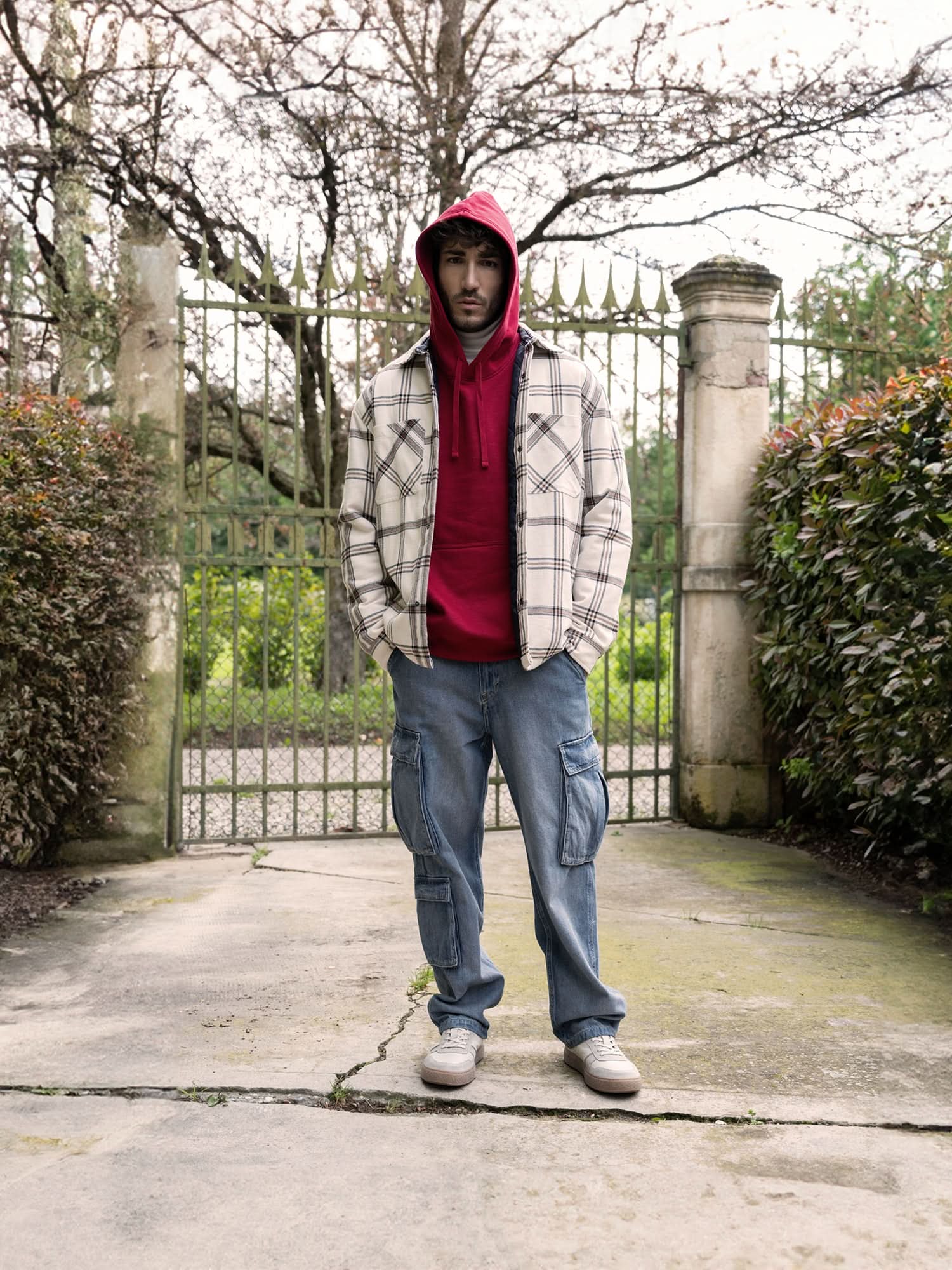 Leder Schnürer offwhite - Image 2