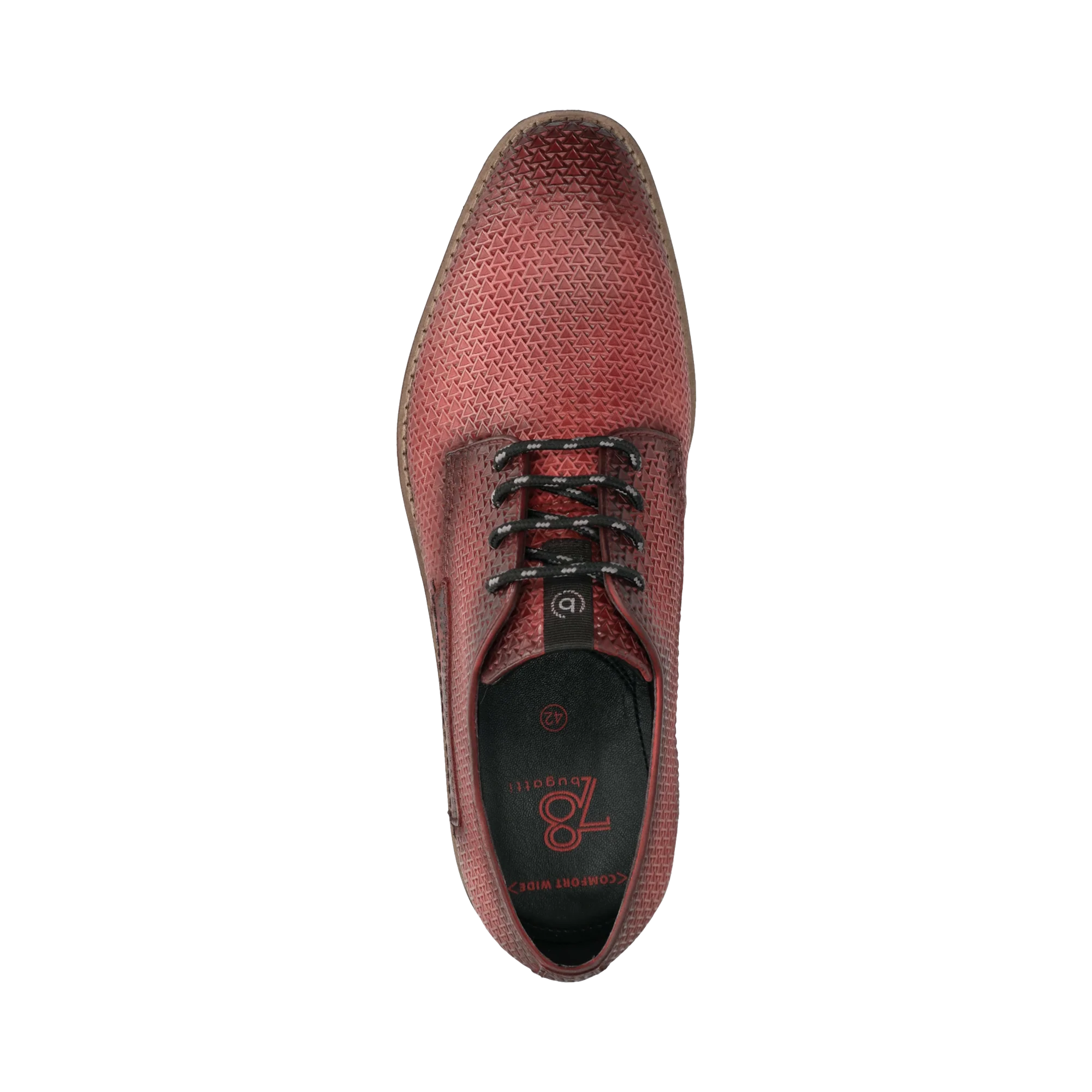 Leder Schnürer rot - Image 6