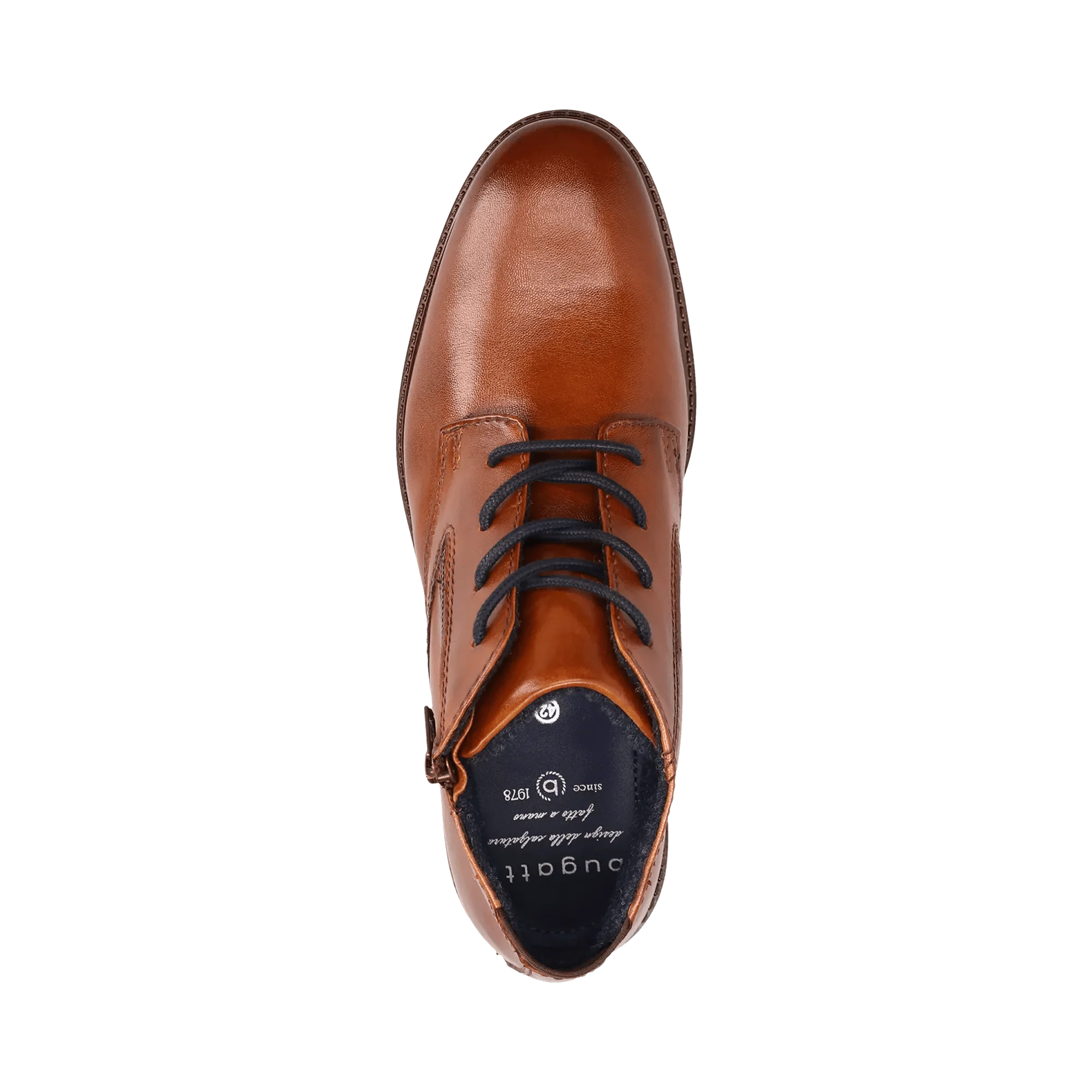 Leder Schnürstiefel cognac - Image 6