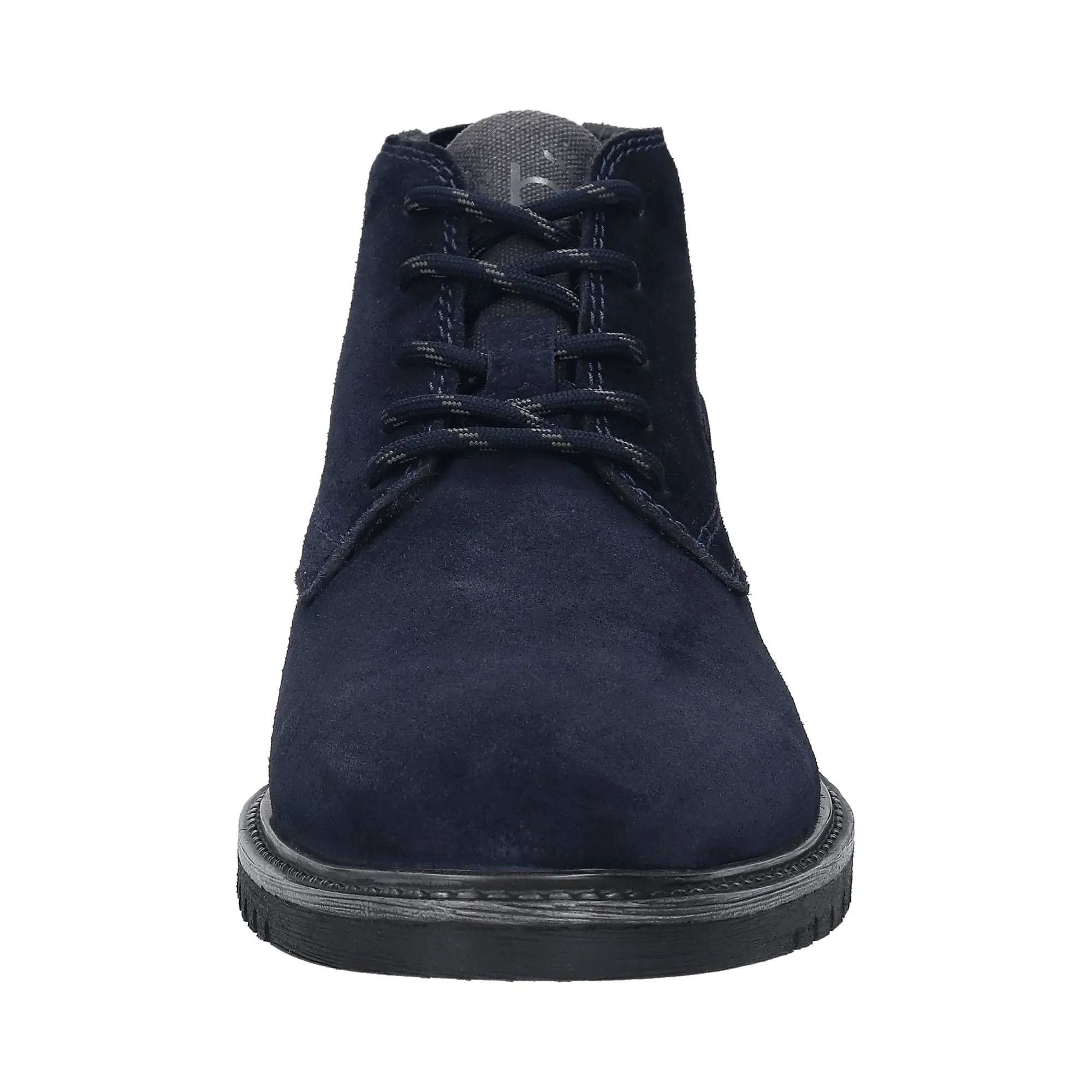 Leder Schnürstiefel dunkelblau - Image 5