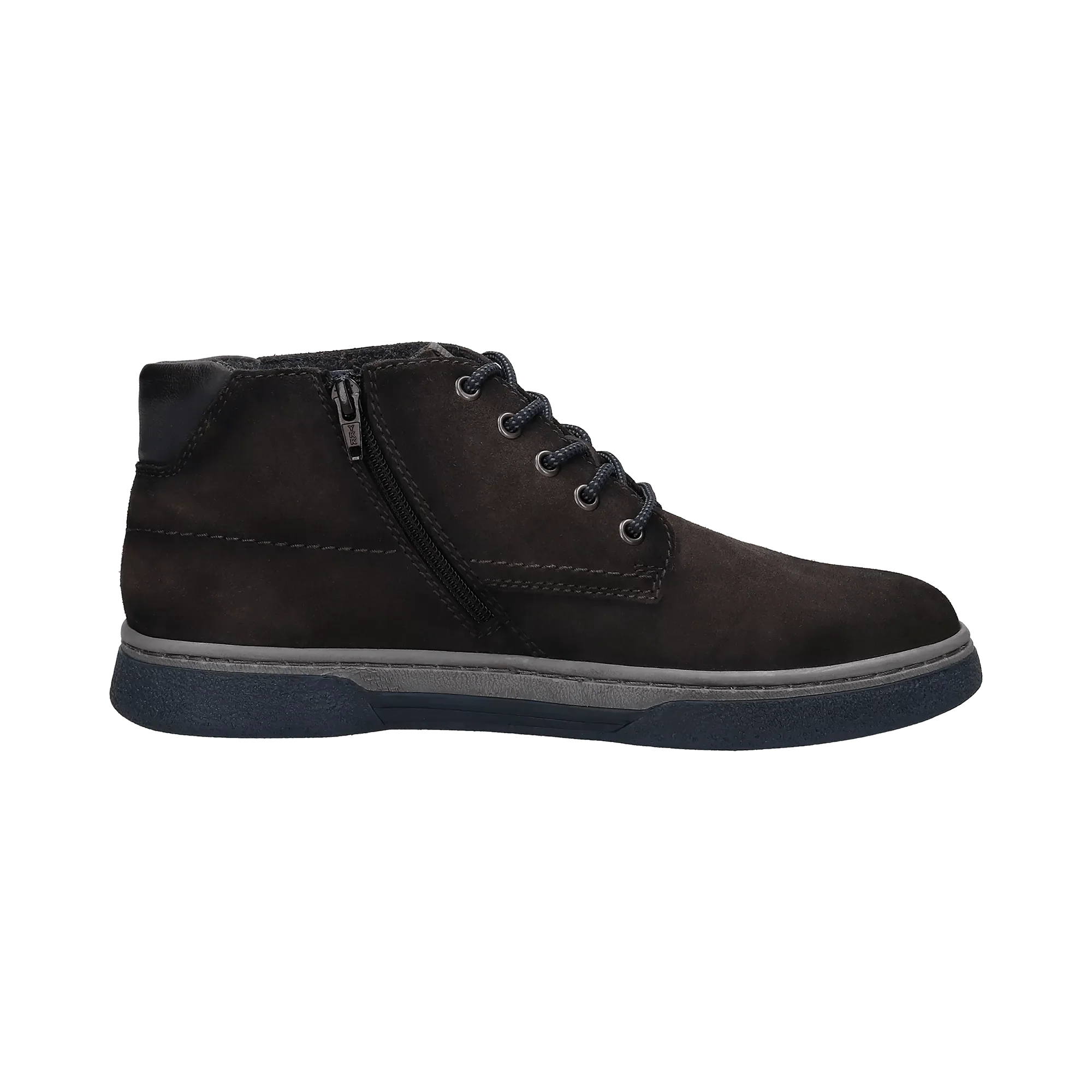 Leder Schnürstiefel dunkelgrau - Image 4
