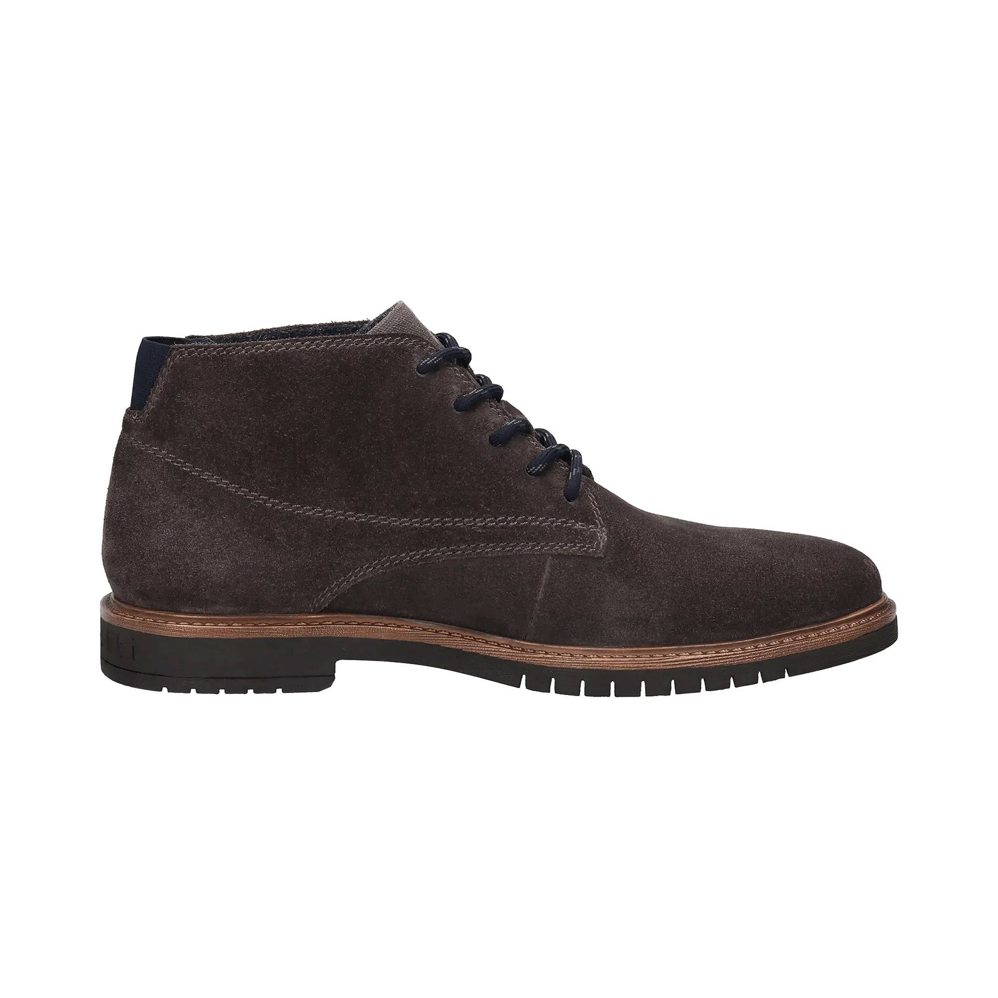 Leder Schnürstiefel dunkelgrau - Image 4