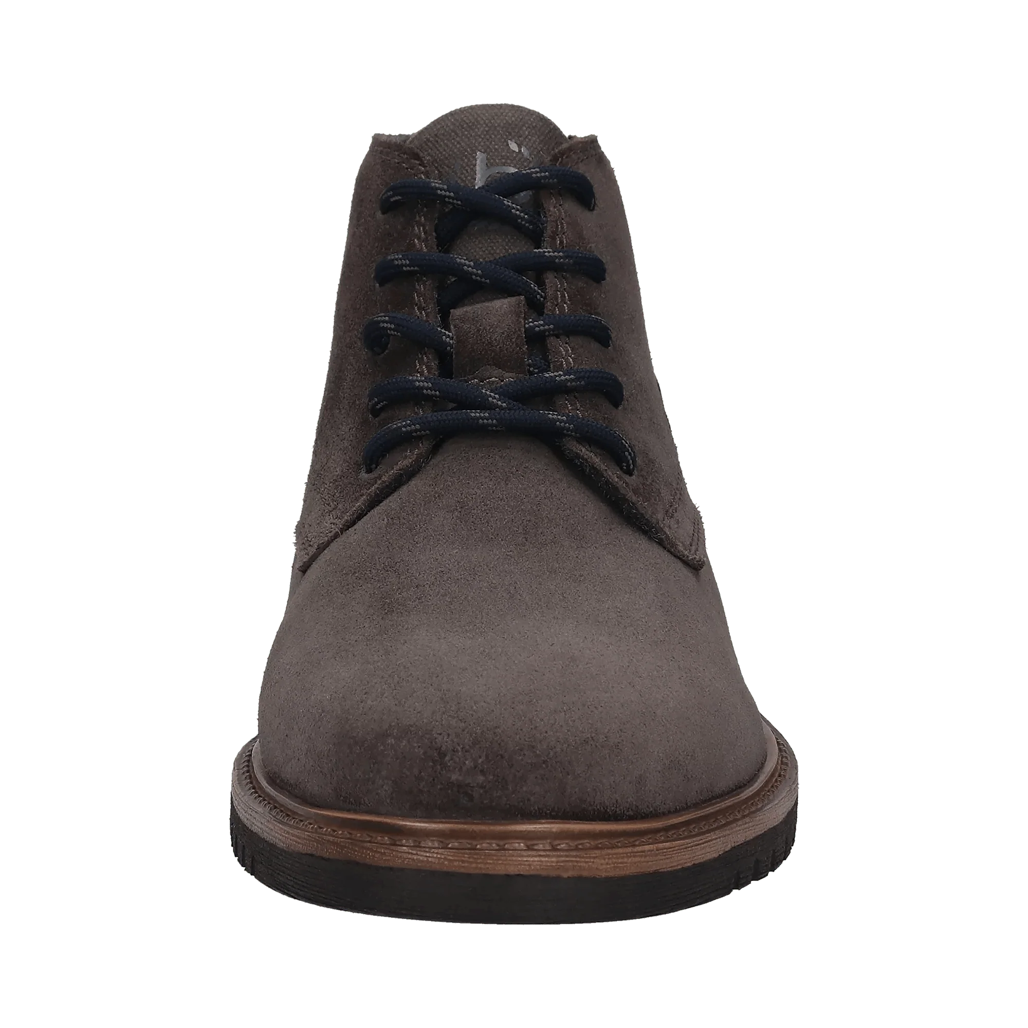 Leder Schnürstiefel dunkelgrau - Image 5