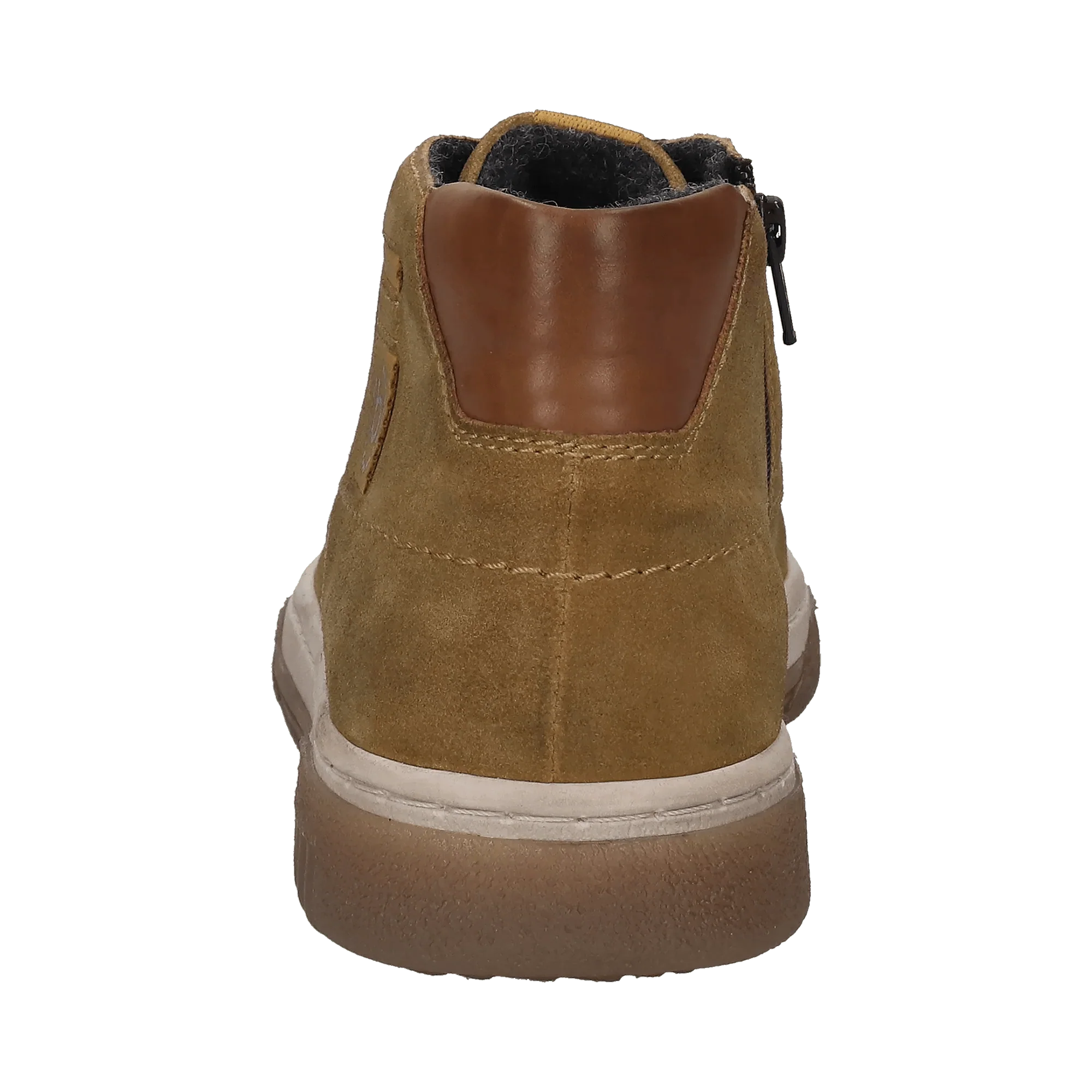 Leder Schnürstiefel gelb - Image 3