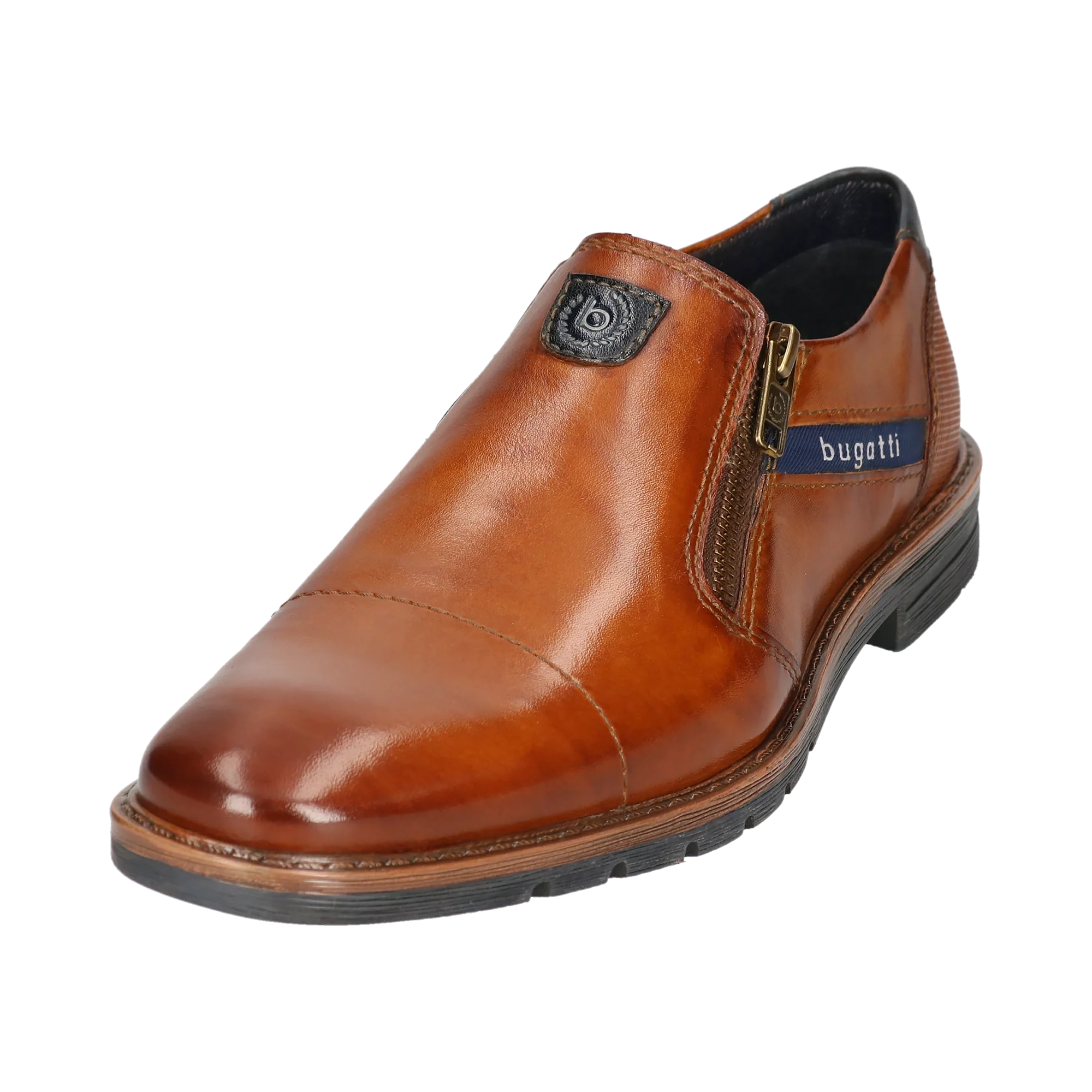 Leder Slip on cognac - Image 2