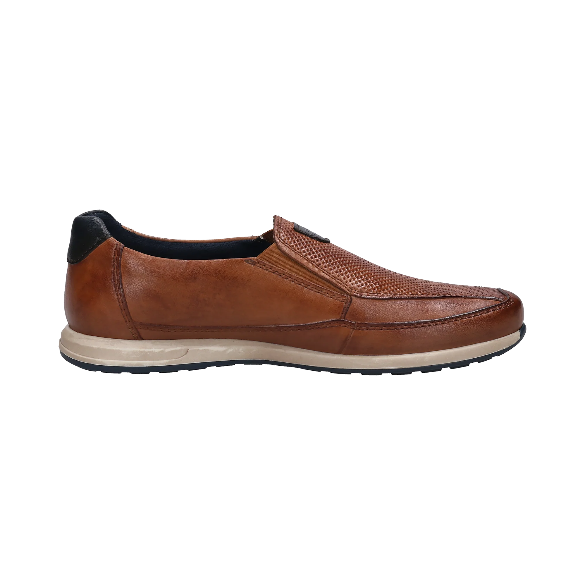 Leder Slip on cognac - Image 4