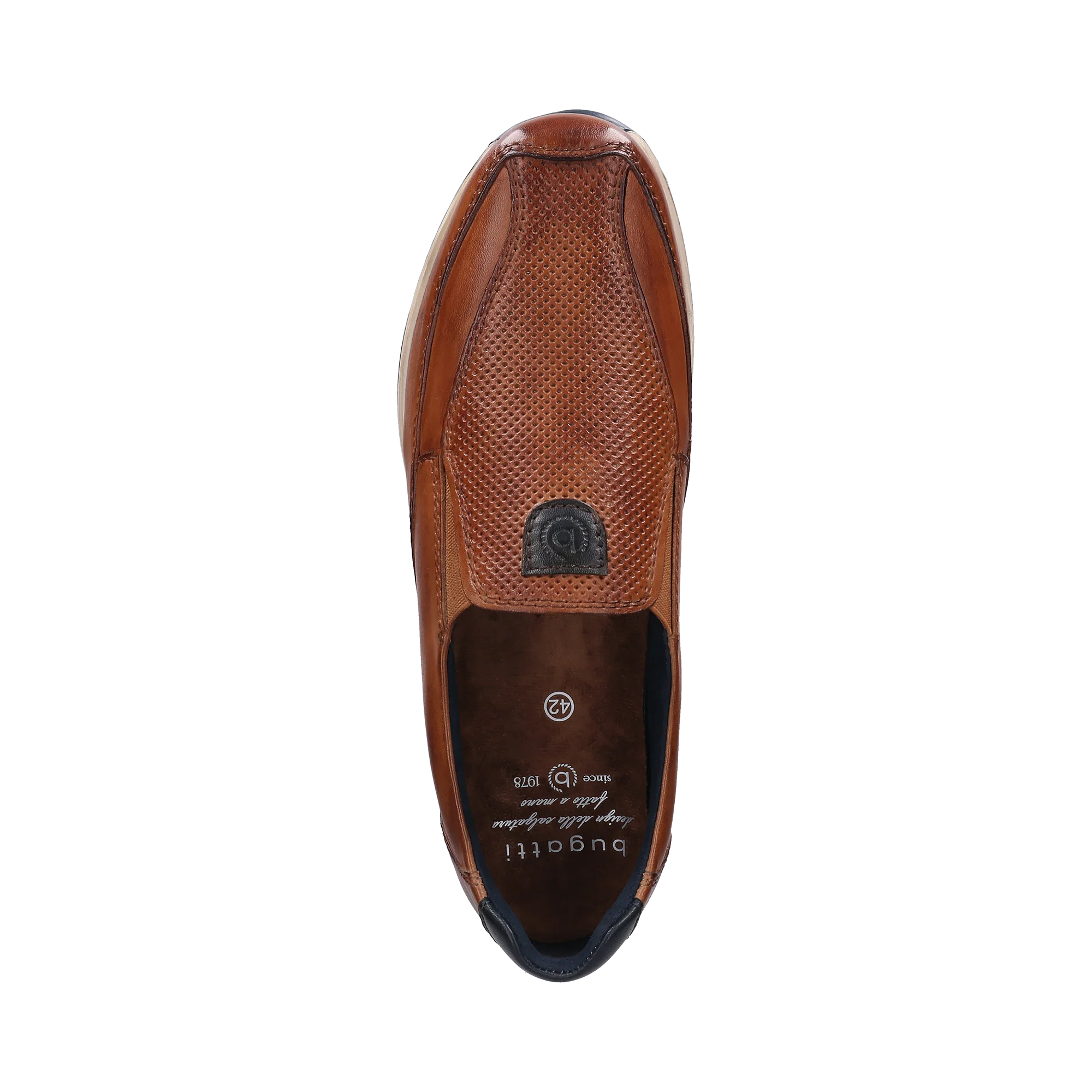 Leder Slip on cognac - Image 6