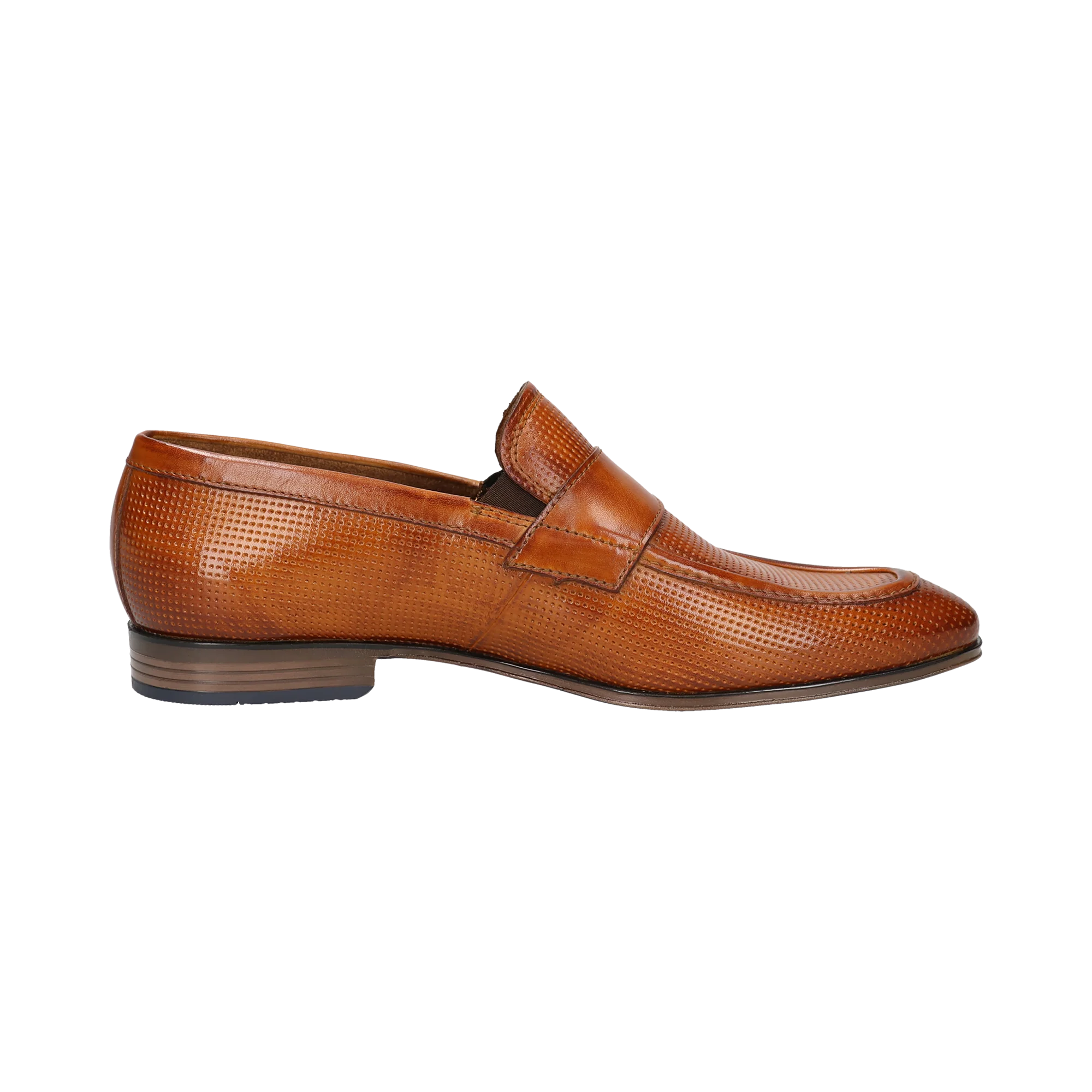 Leder Slip on cognac - Image 4