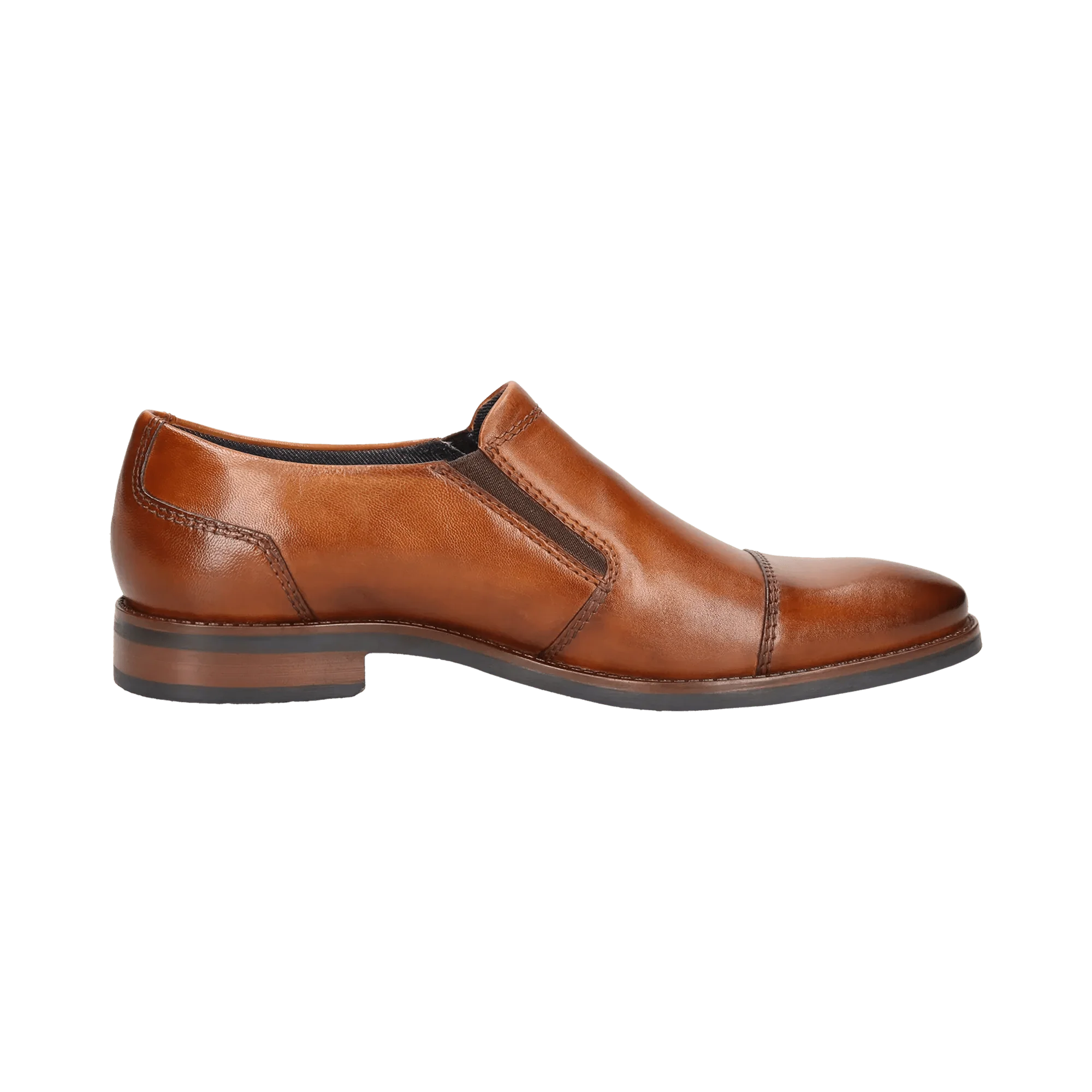 Leder Slip on cognac - Image 4