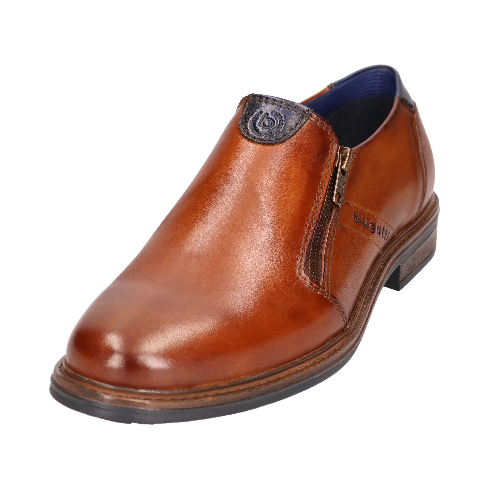 Leder Slip on cognac - Image 2