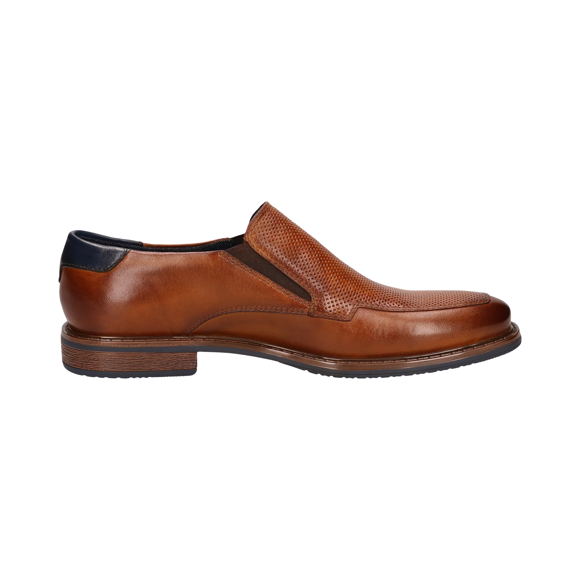 Leder Slip on cognac - Image 4