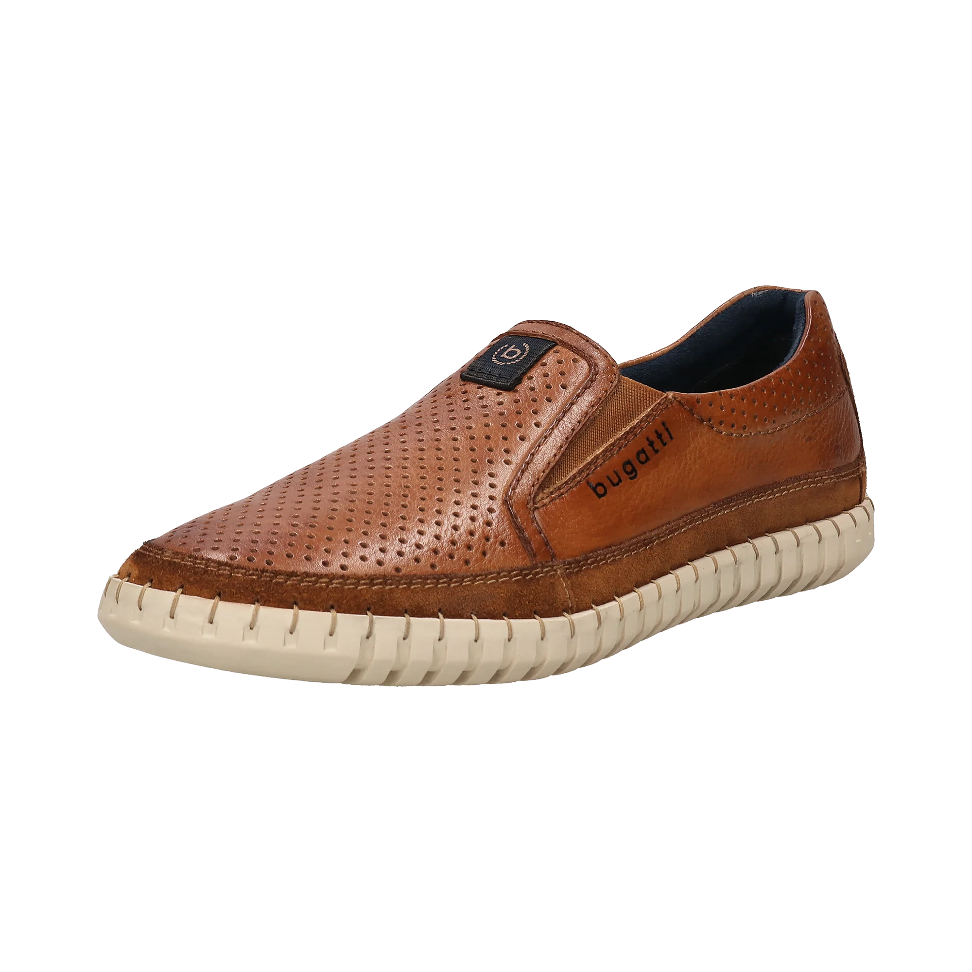 Leder Slip on cognac - Image 2