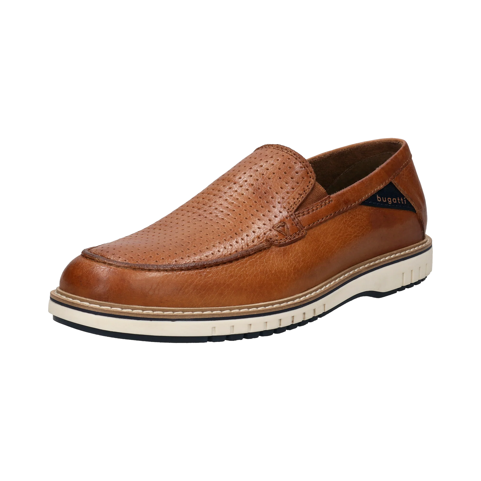 Leder Slip on cognac - Image 2