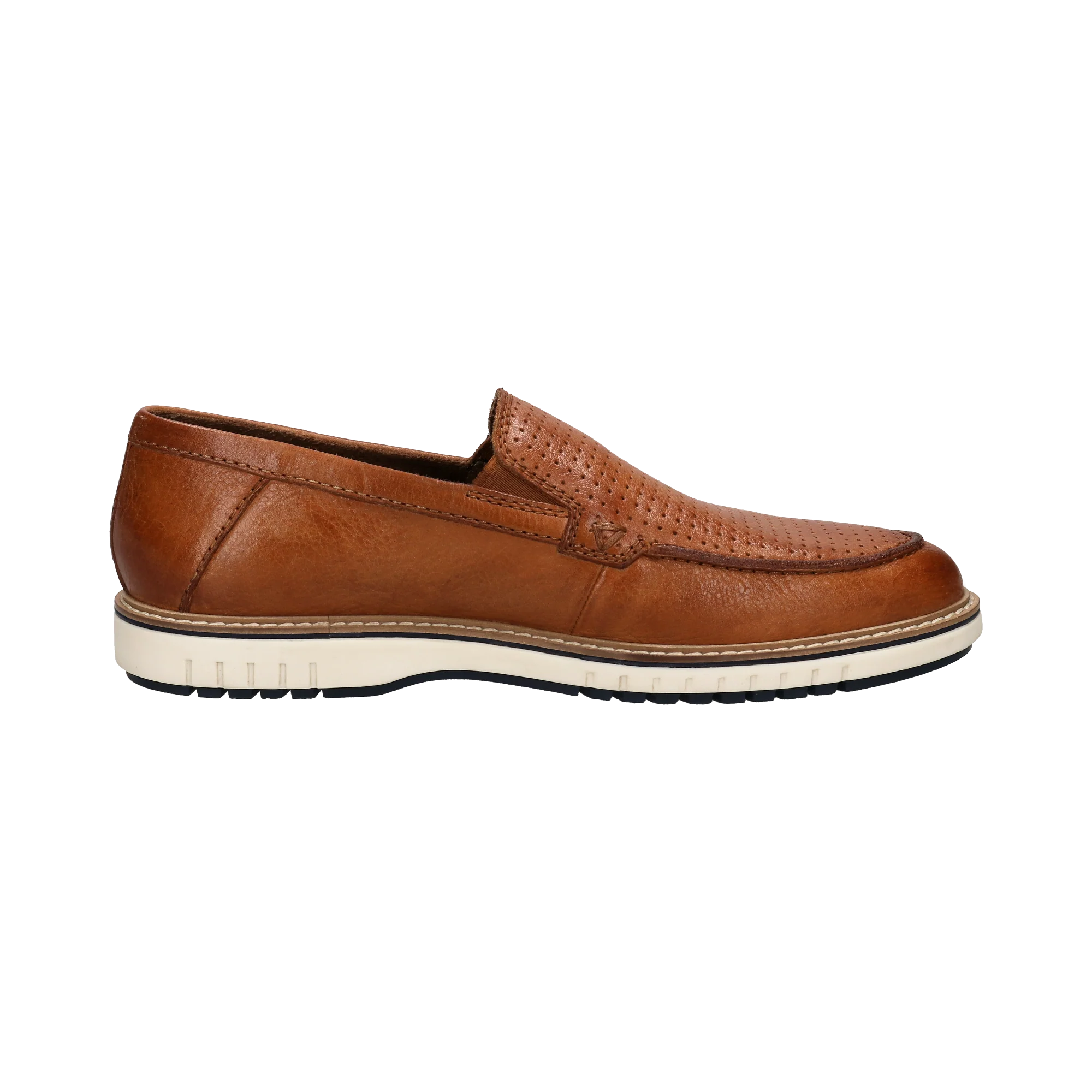 Leder Slip on cognac - Image 4