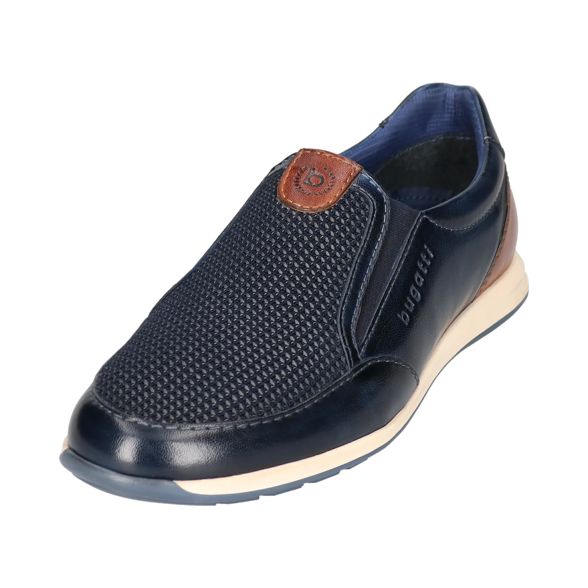 Leder Slip on dunkelblau - Image 2