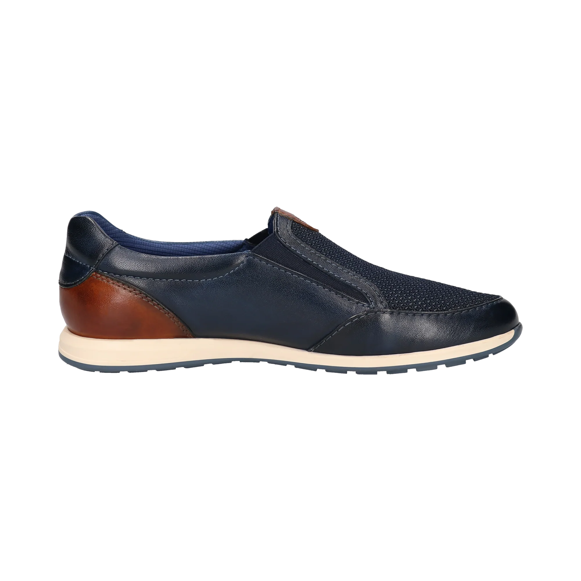 Leder Slip on dunkelblau - Image 4