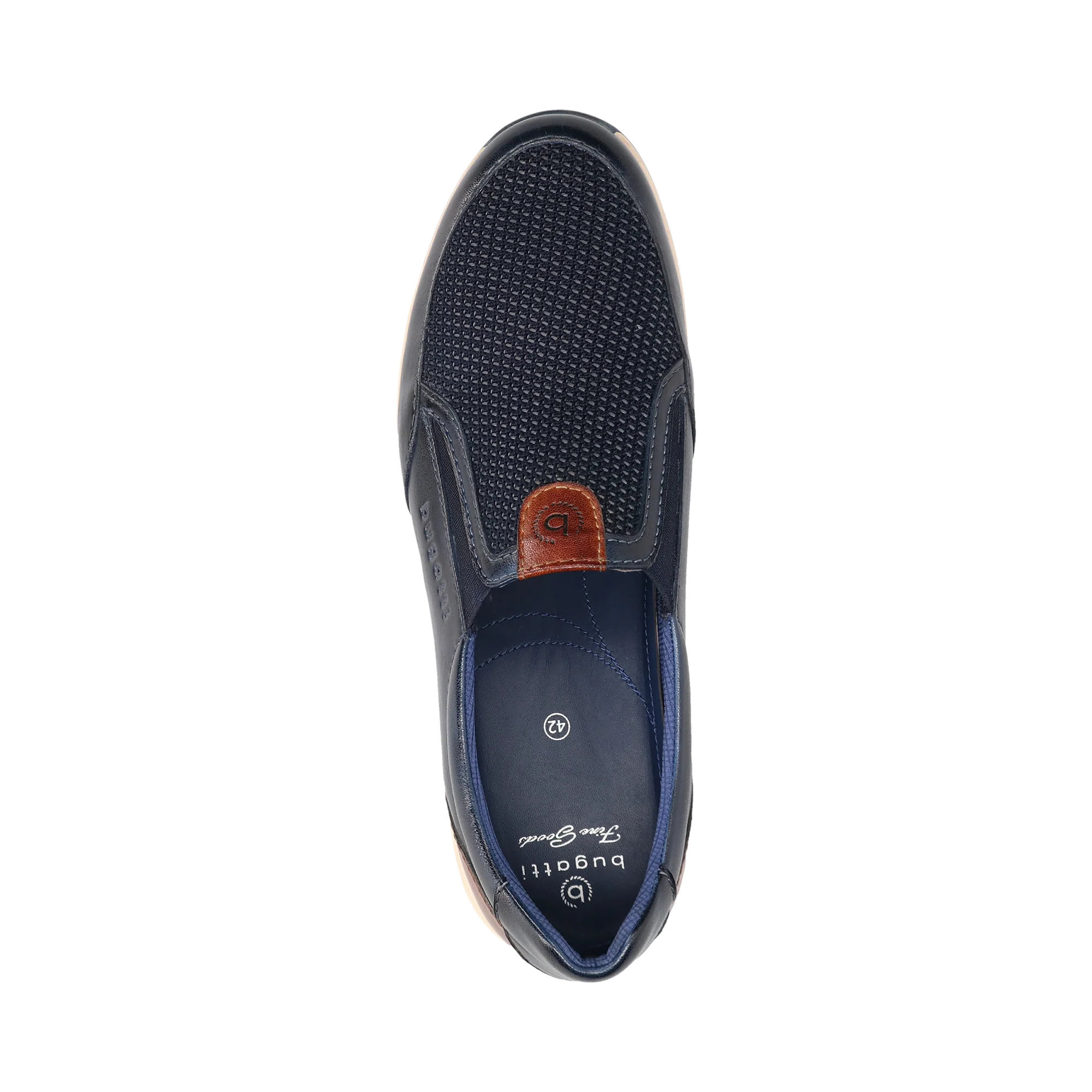 Leder Slip on dunkelblau - Image 6