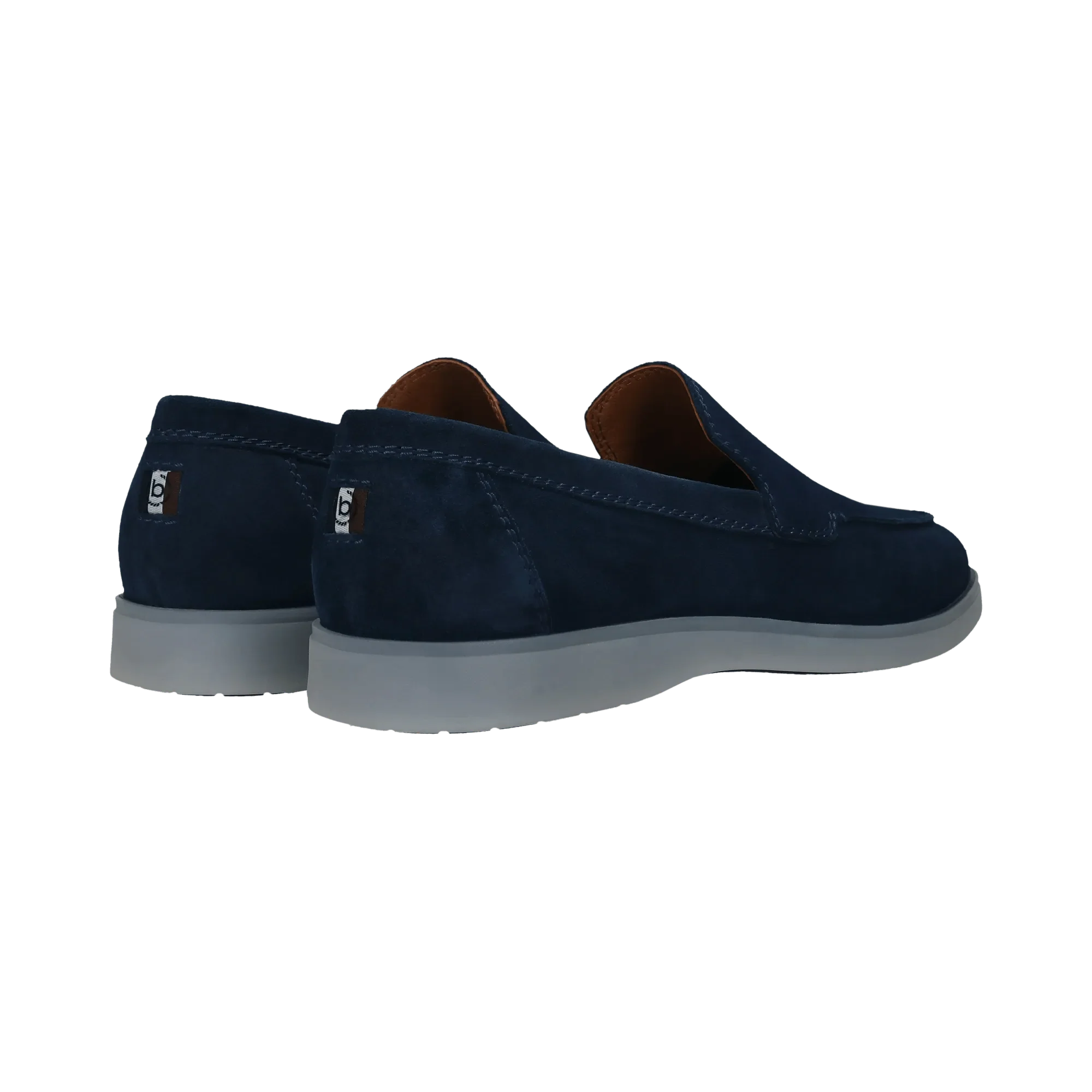 Leder Slip on dunkelblau - Image 3