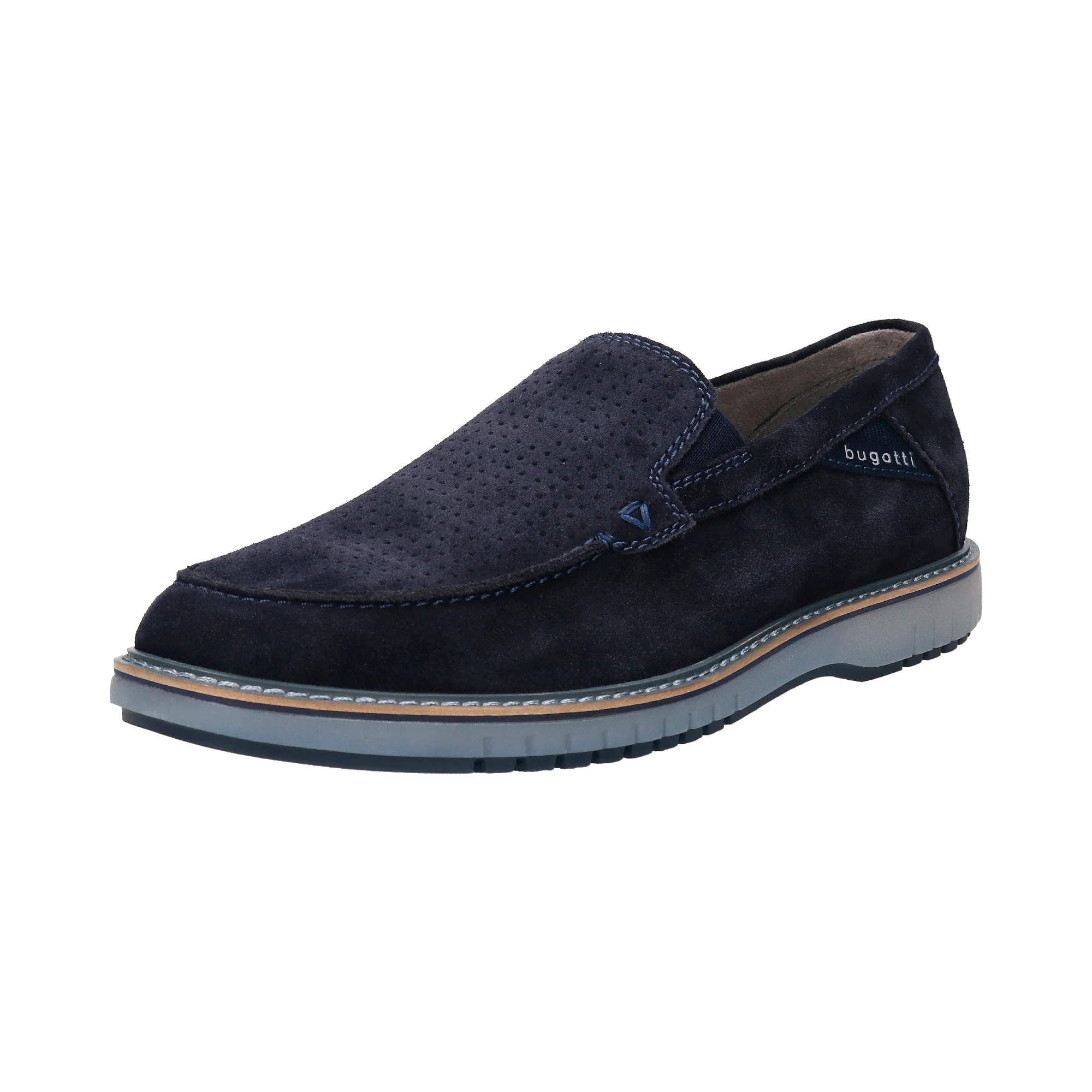 Leder Slip on dunkelblau - Image 2