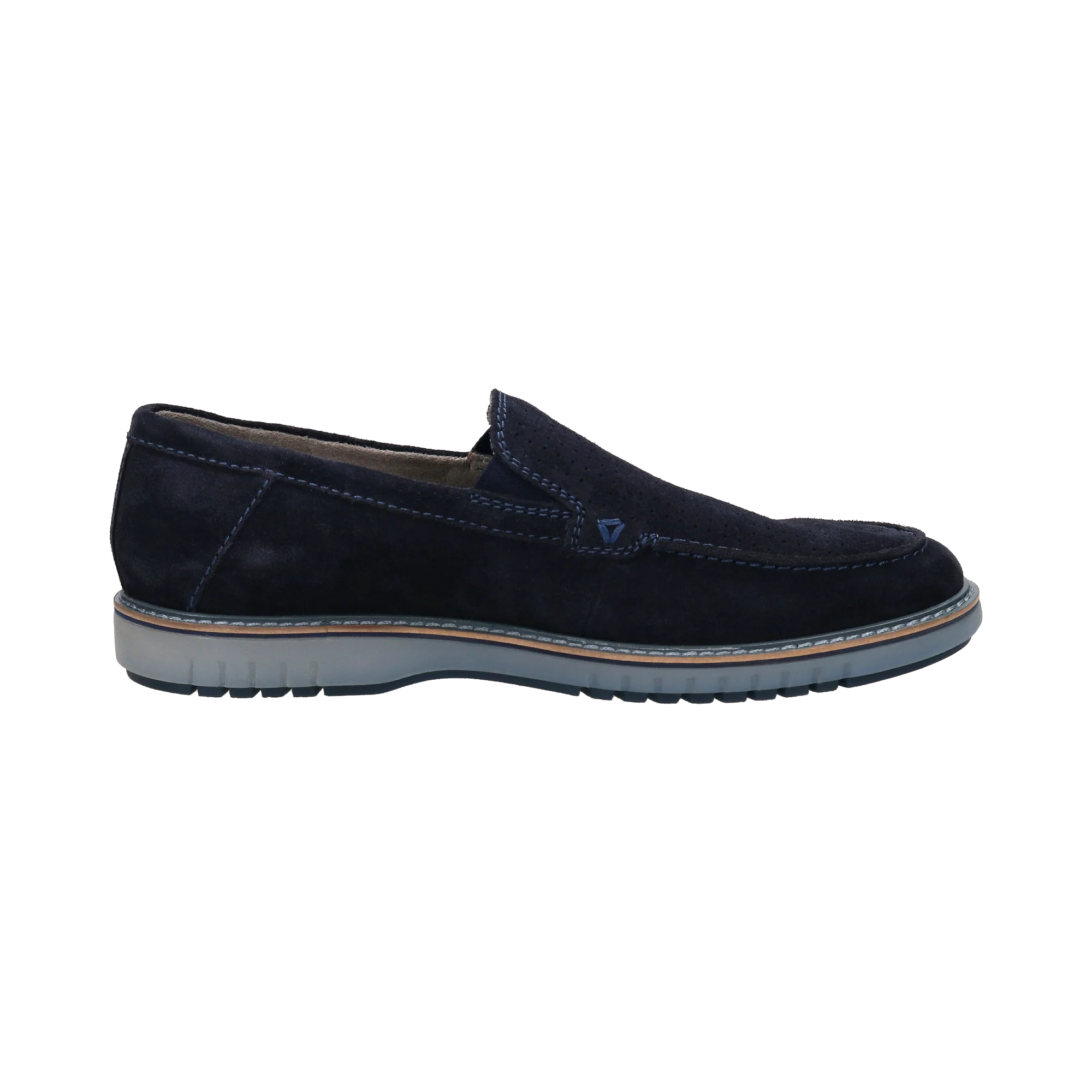 Leder Slip on dunkelblau - Image 4