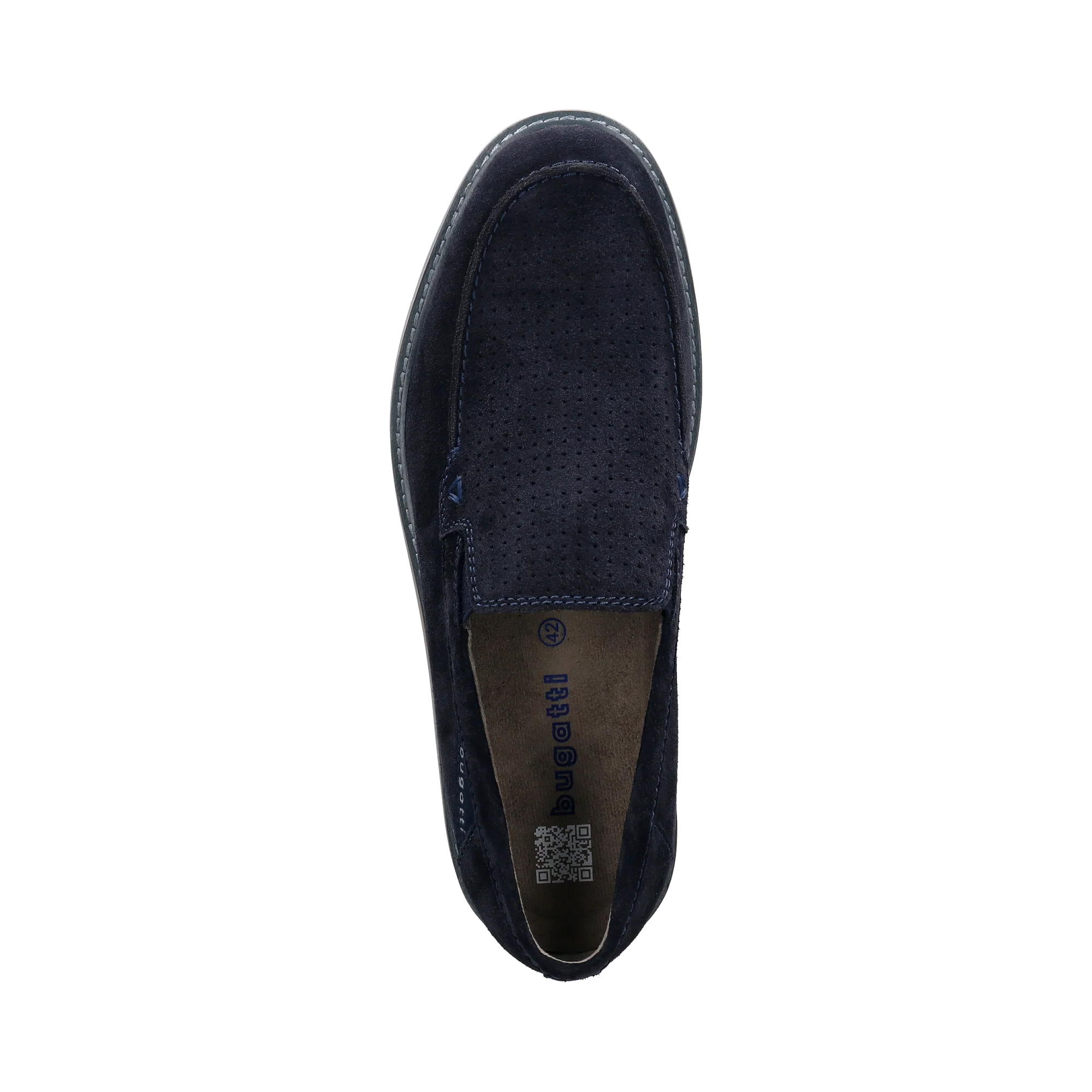 Leder Slip on dunkelblau - Image 6