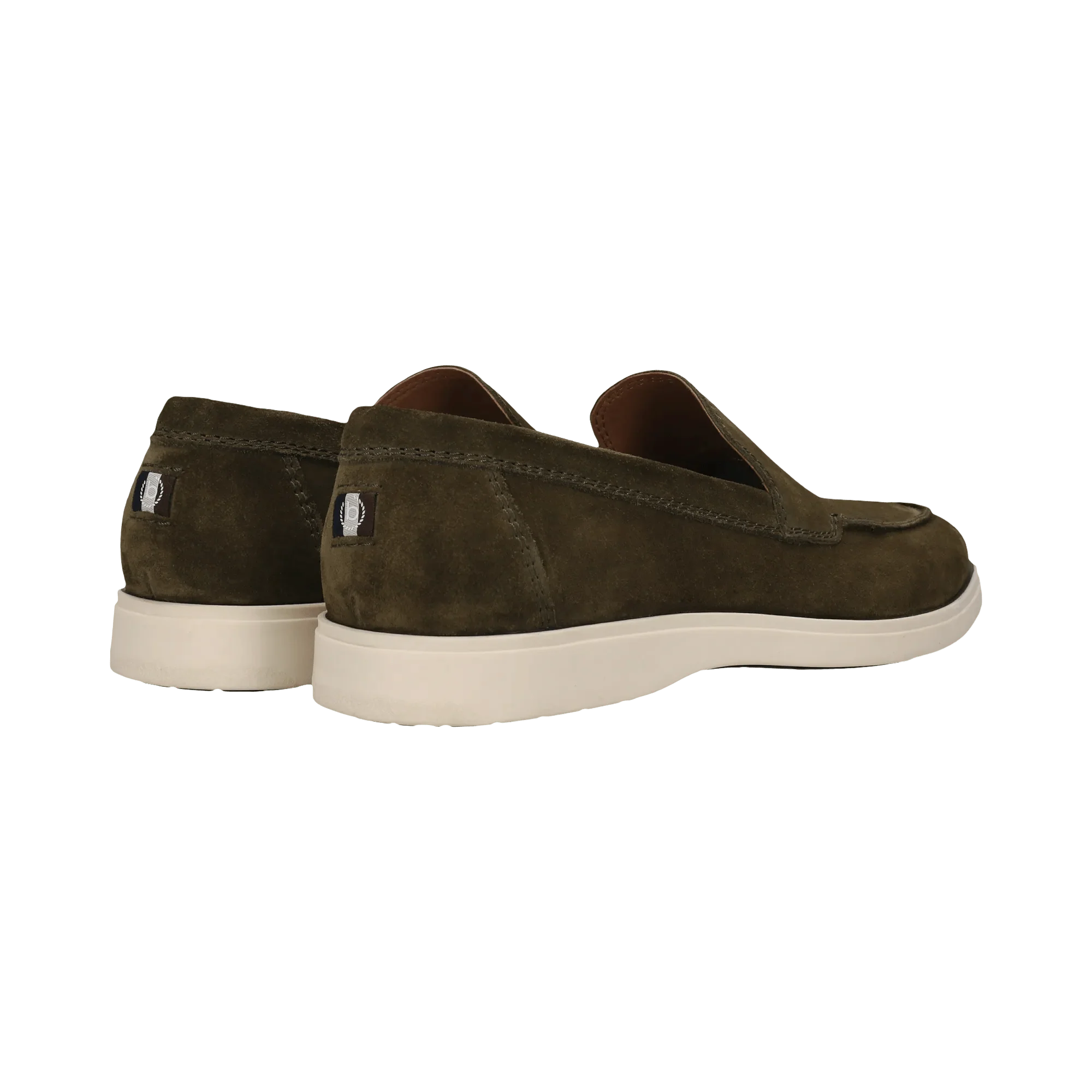Leder Slip on dunkelgrün - Image 3