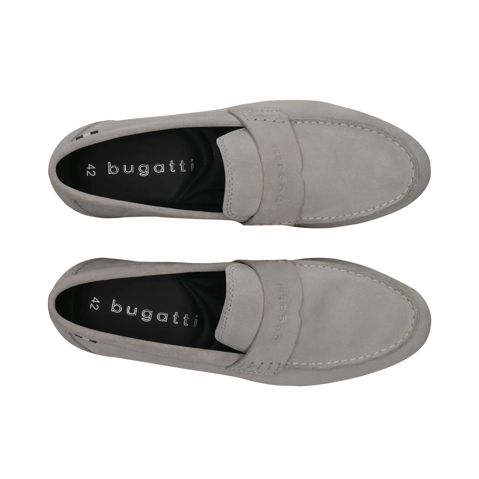 Leder Slip on hellgrau - Image 6