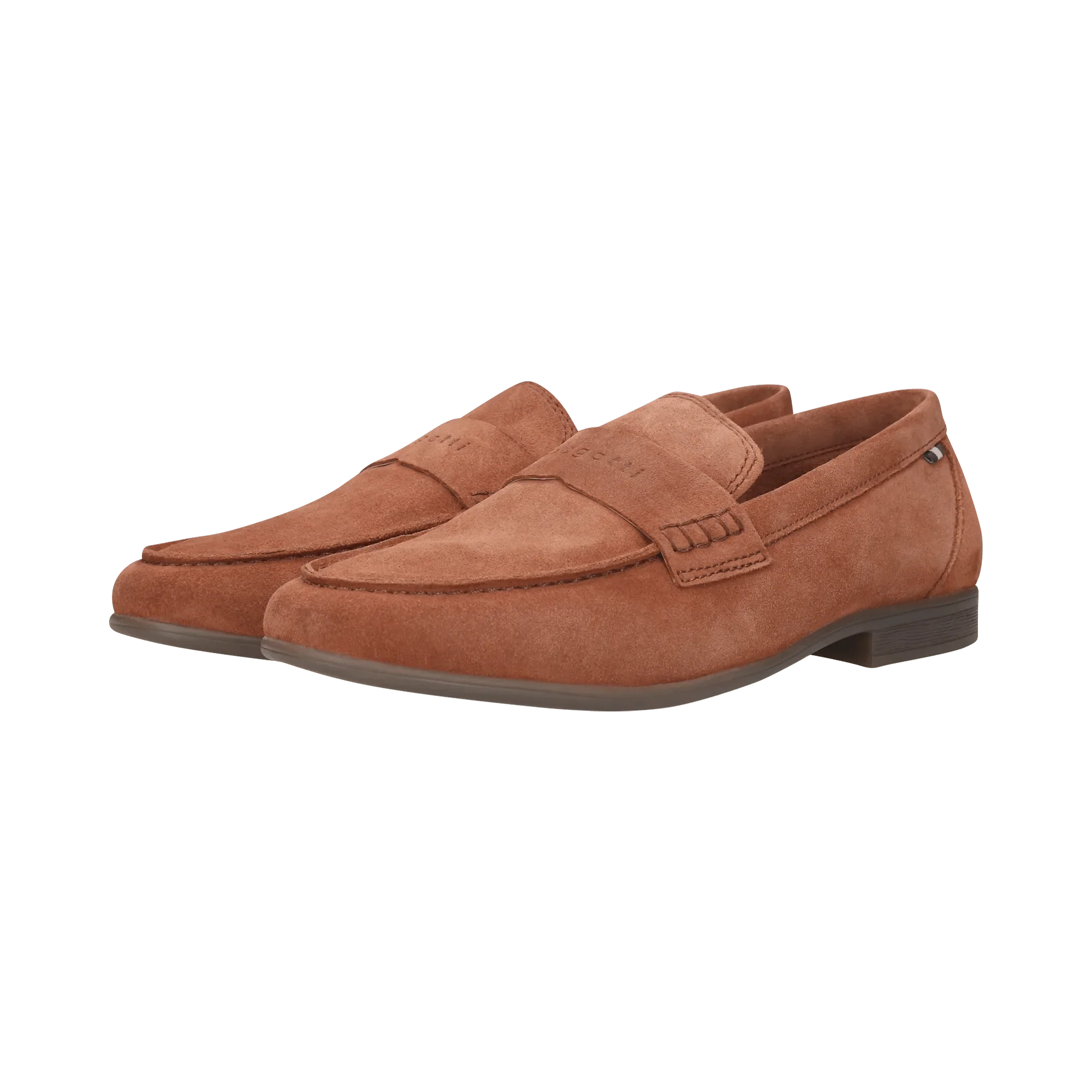 Leder Slip on orange - Image 5