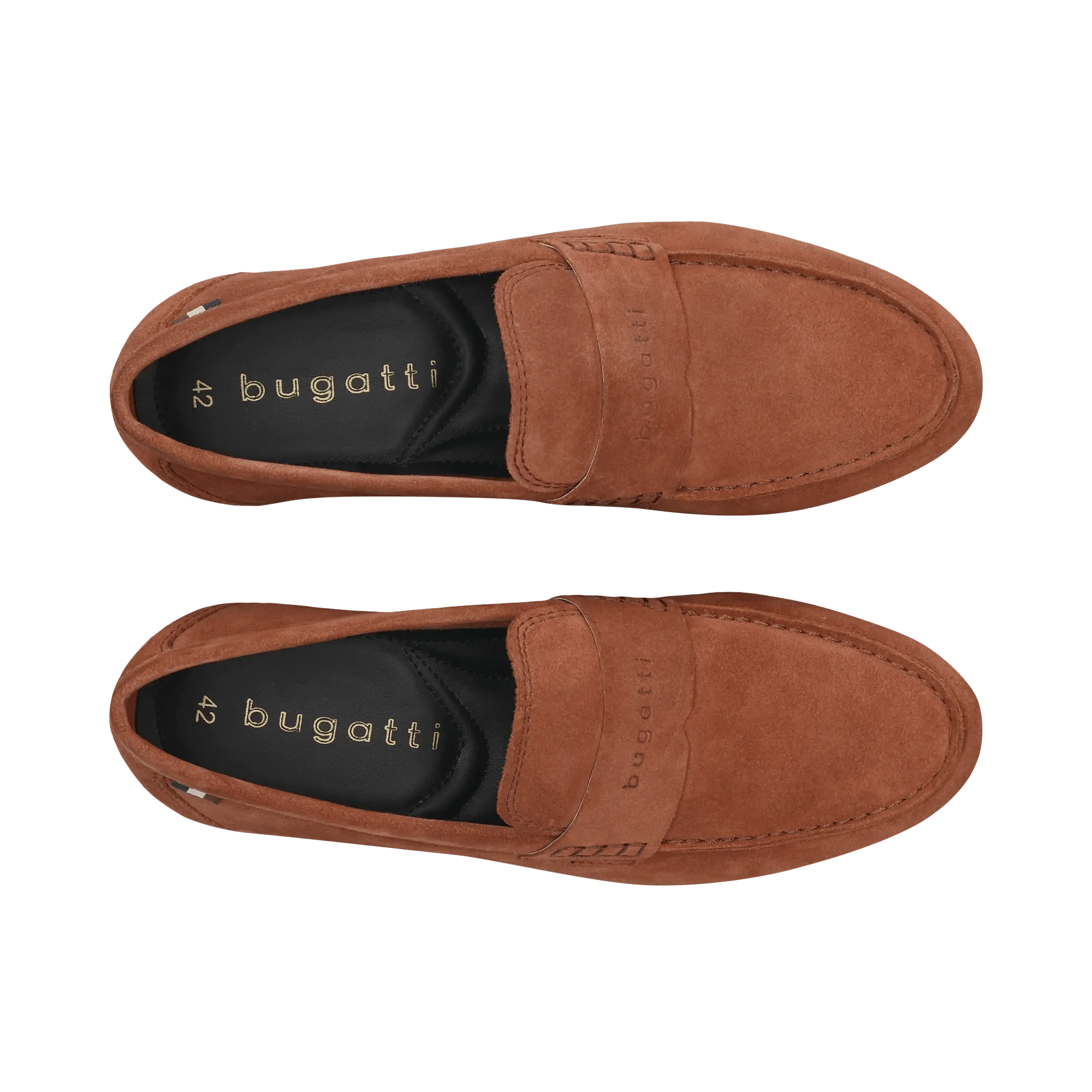 Leder Slip on orange - Image 6