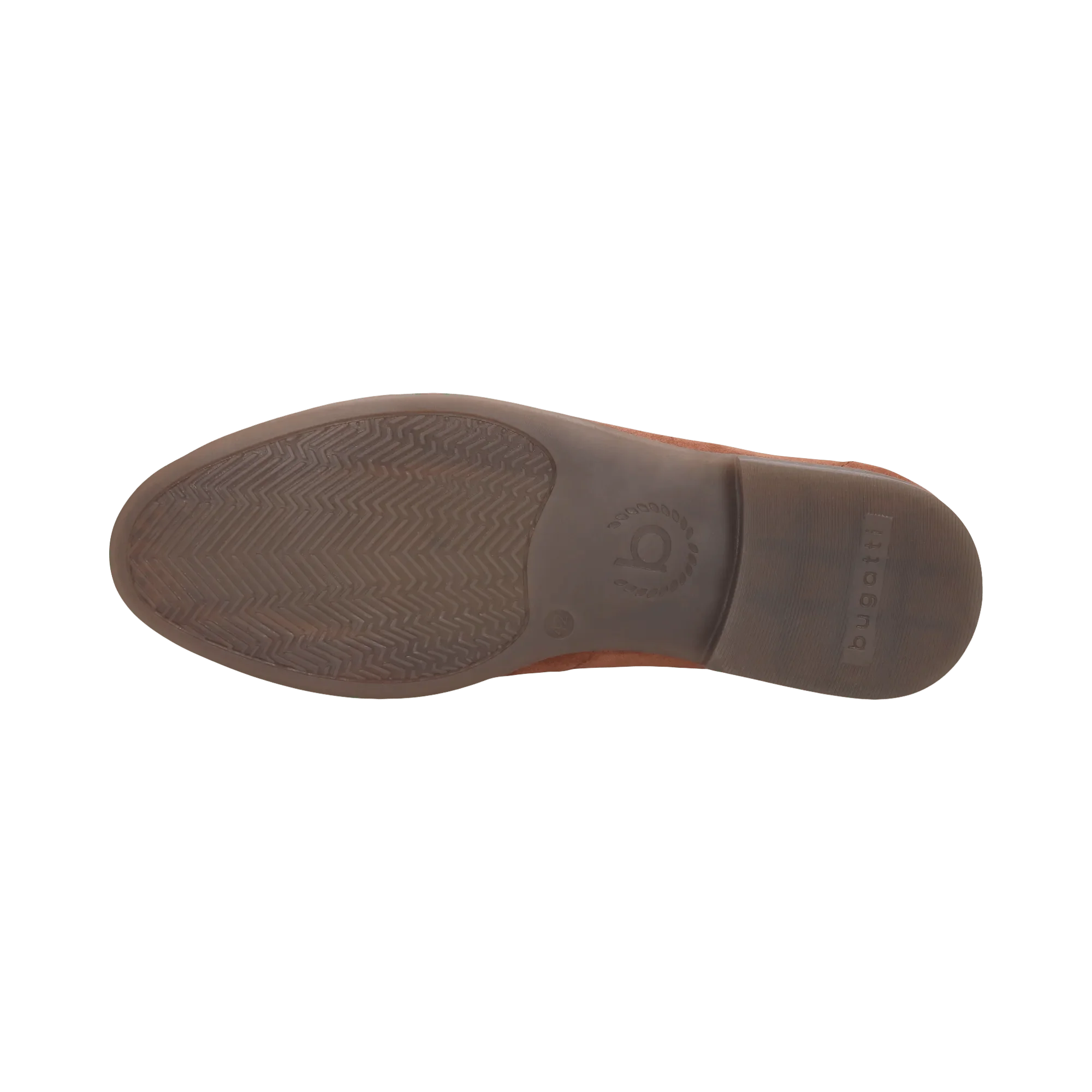 Leder Slip on orange - Image 7