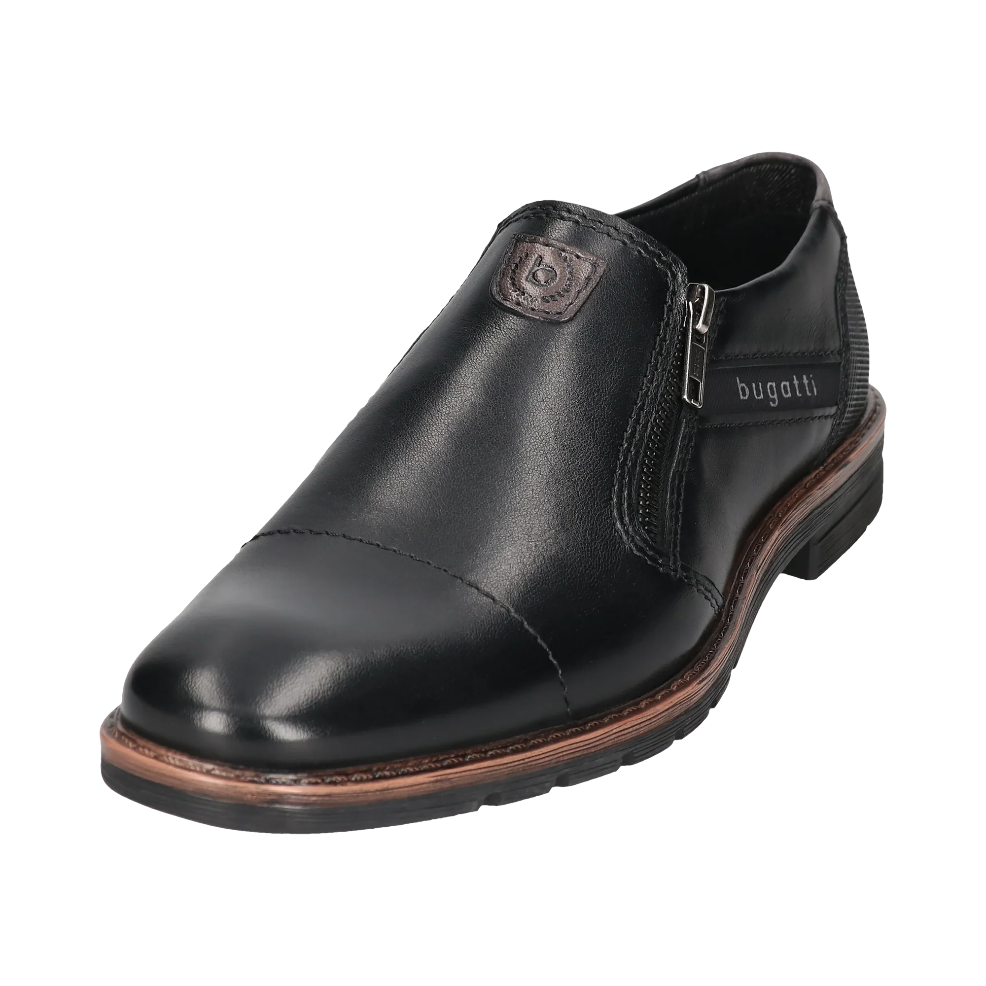 Leder Slip on schwarz - Image 2