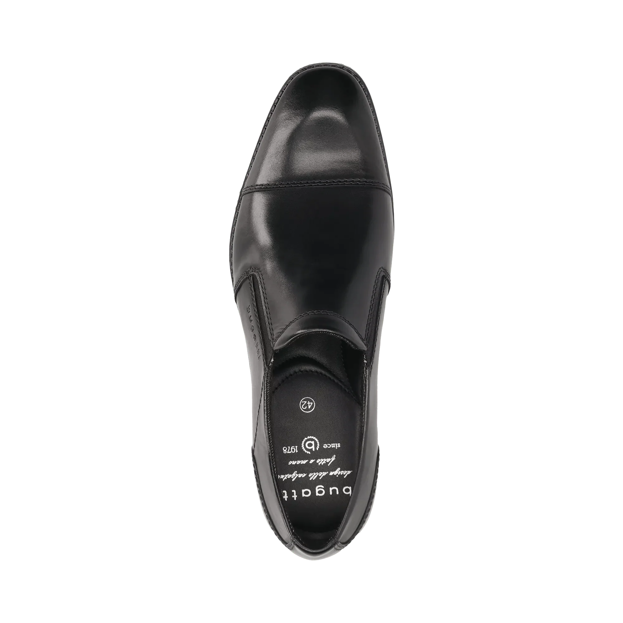 Leder Slip on schwarz - Image 5