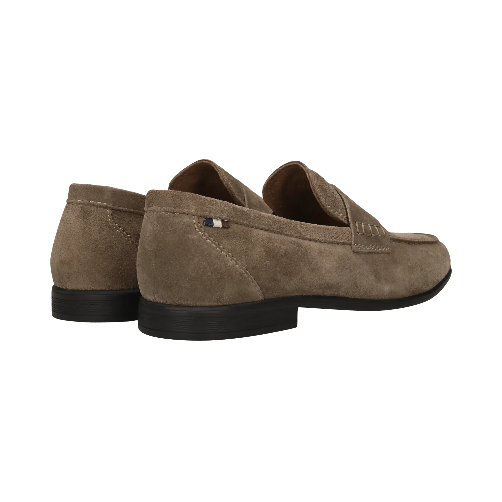 Leder Slip on taupe - Image 3