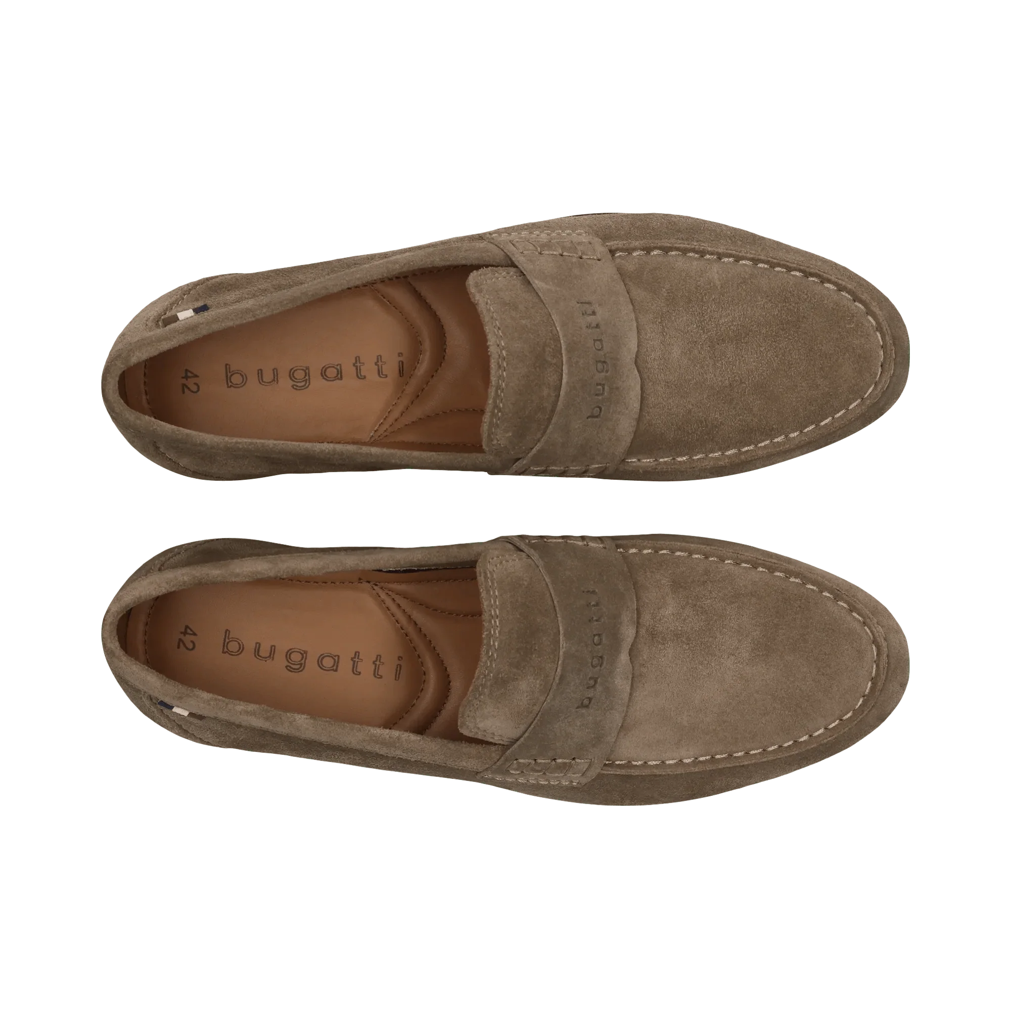 Leder Slip on taupe - Image 6