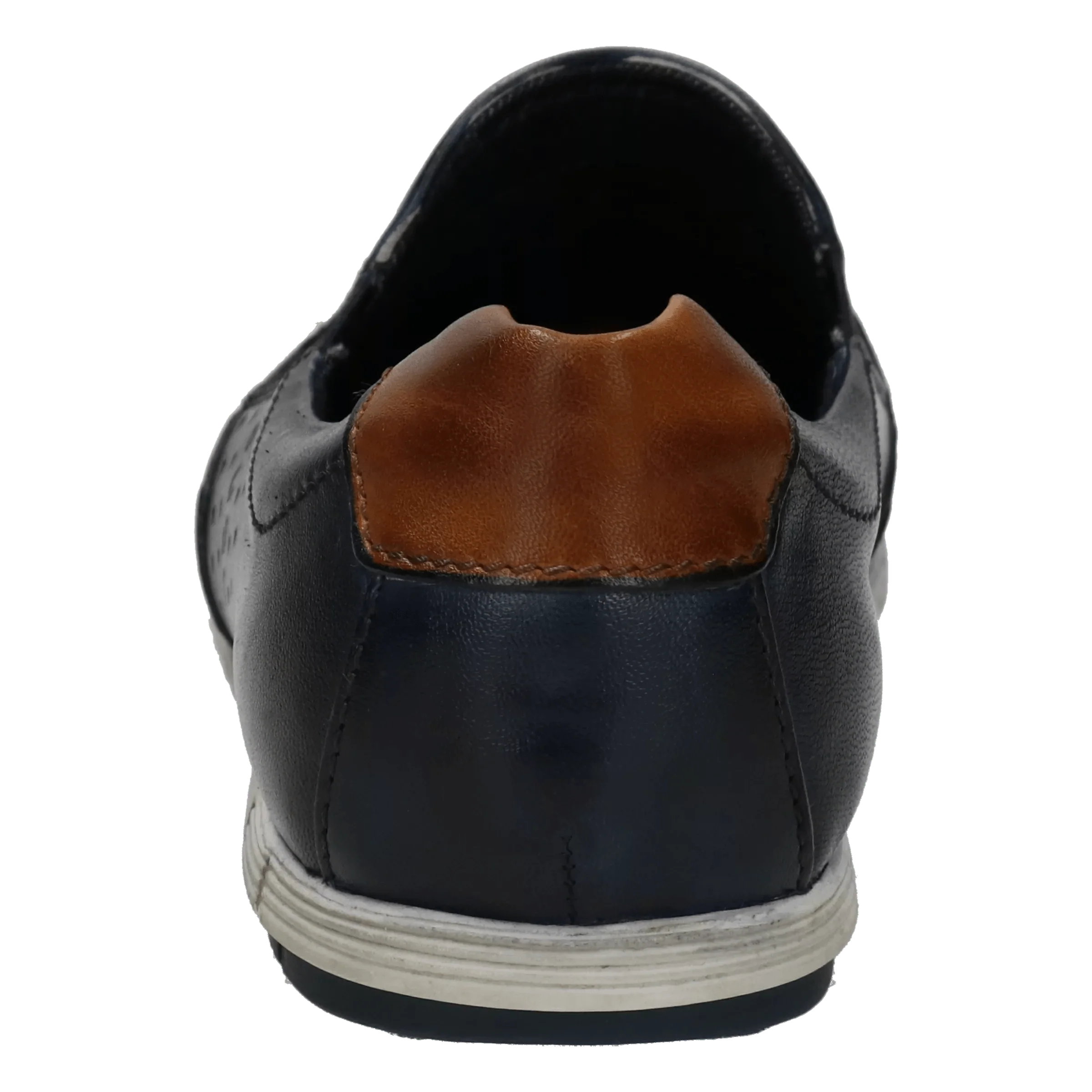 Leder Slipper dunkelblau - Image 3