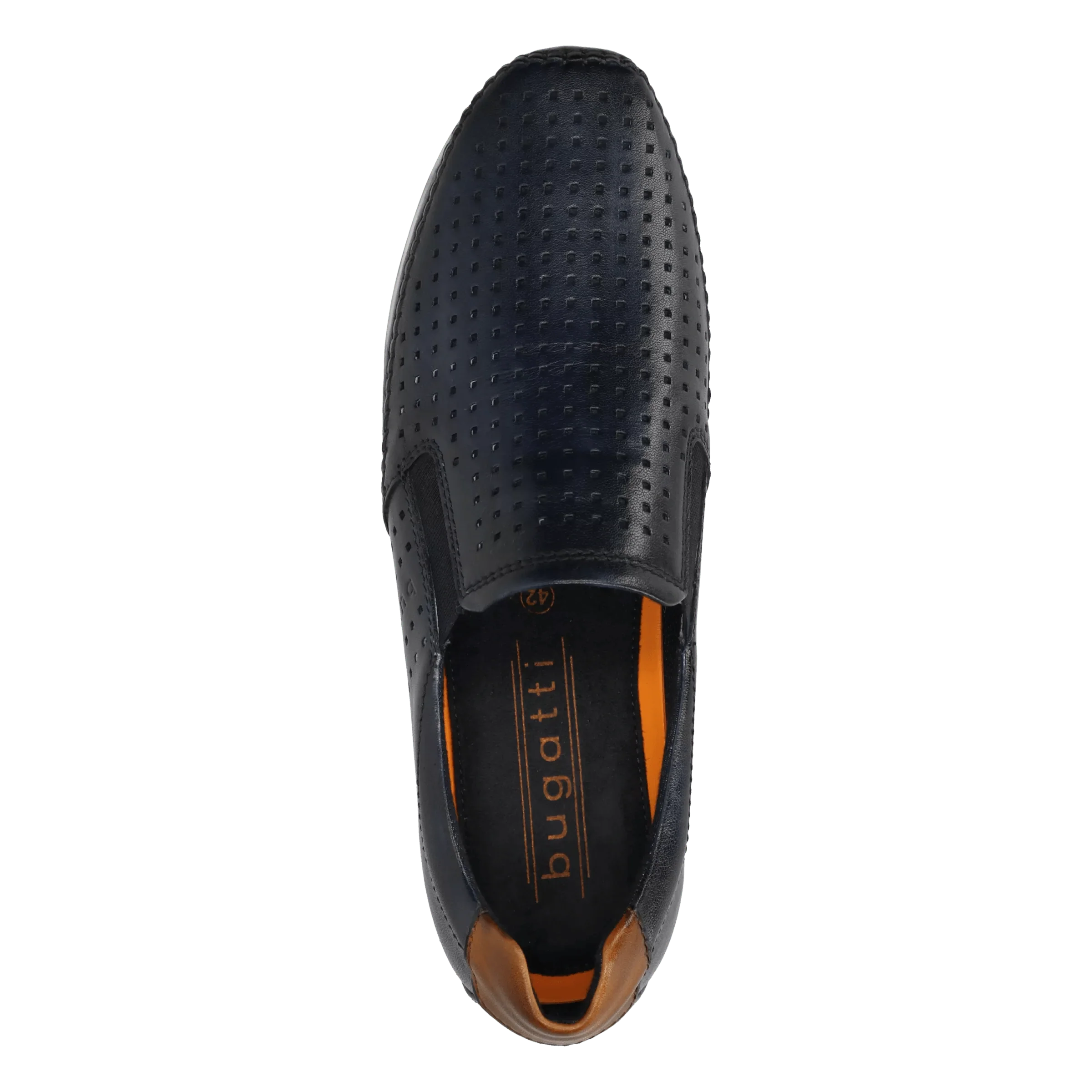Leder Slipper dunkelblau - Image 6