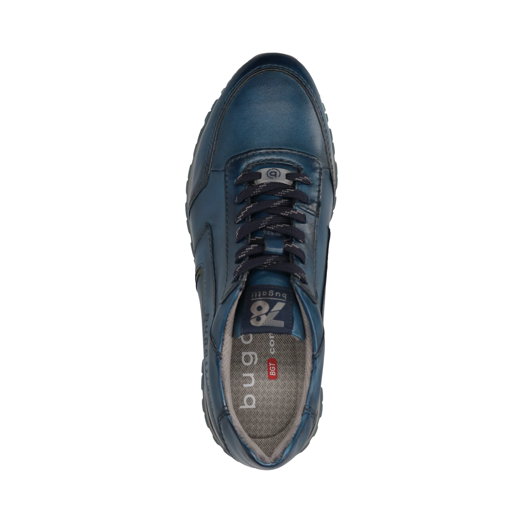 Leder Sneaker blau - Image 6