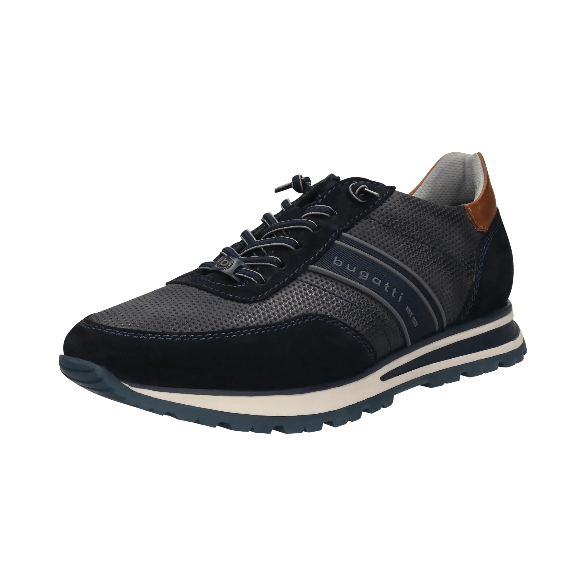 Leder Sneaker blau - Image 2