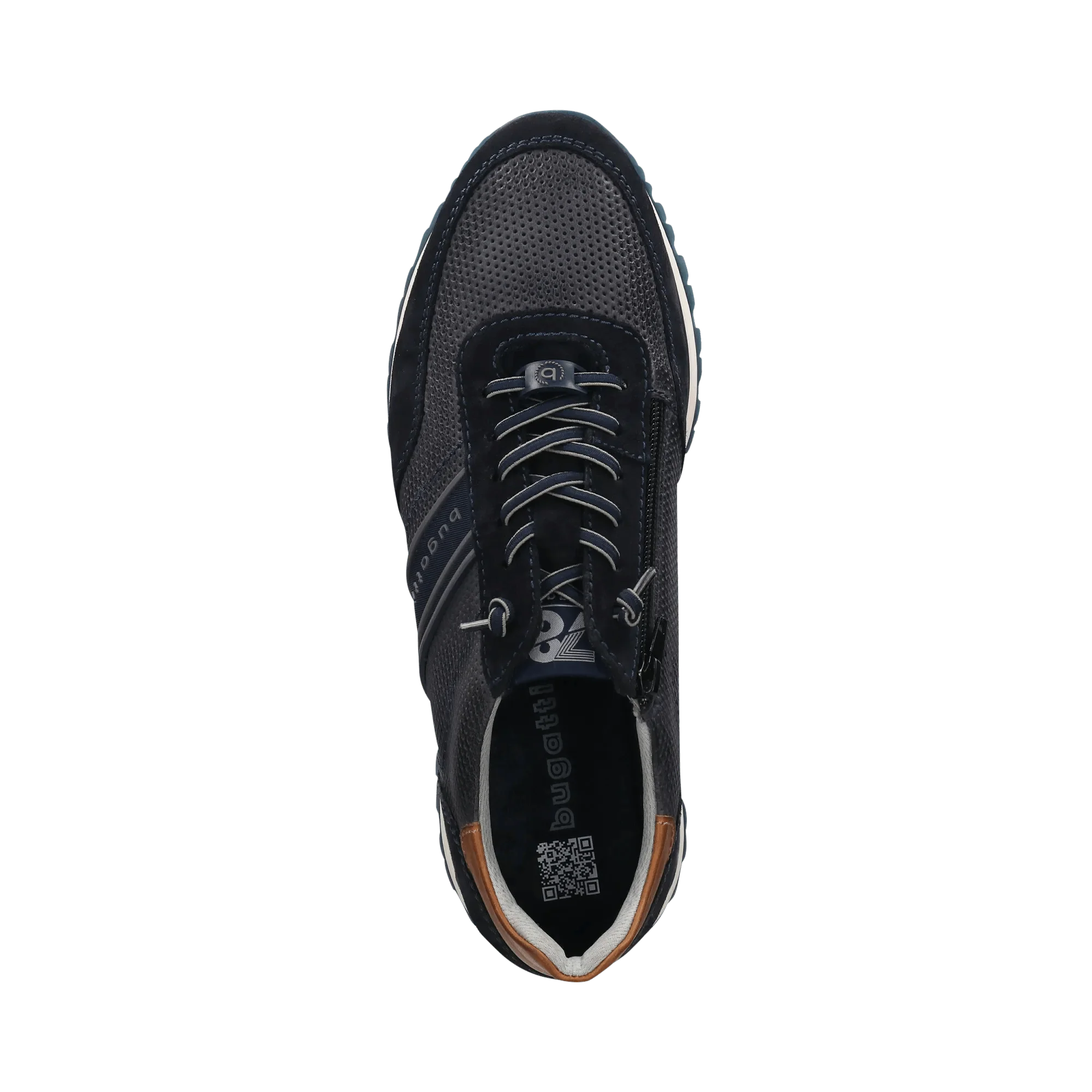 Leder Sneaker blau - Image 6
