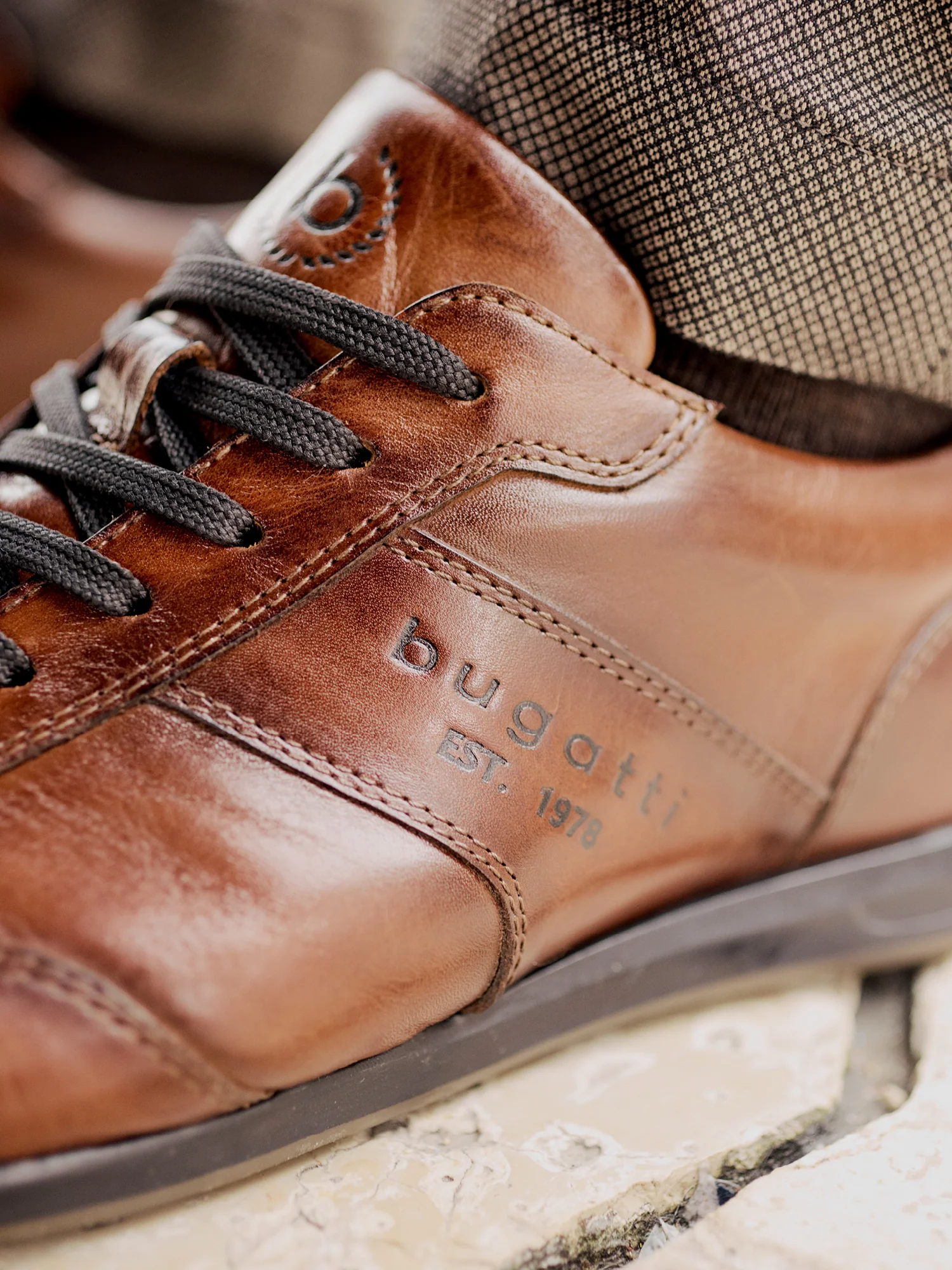 Leder Sneaker braun - Image 9