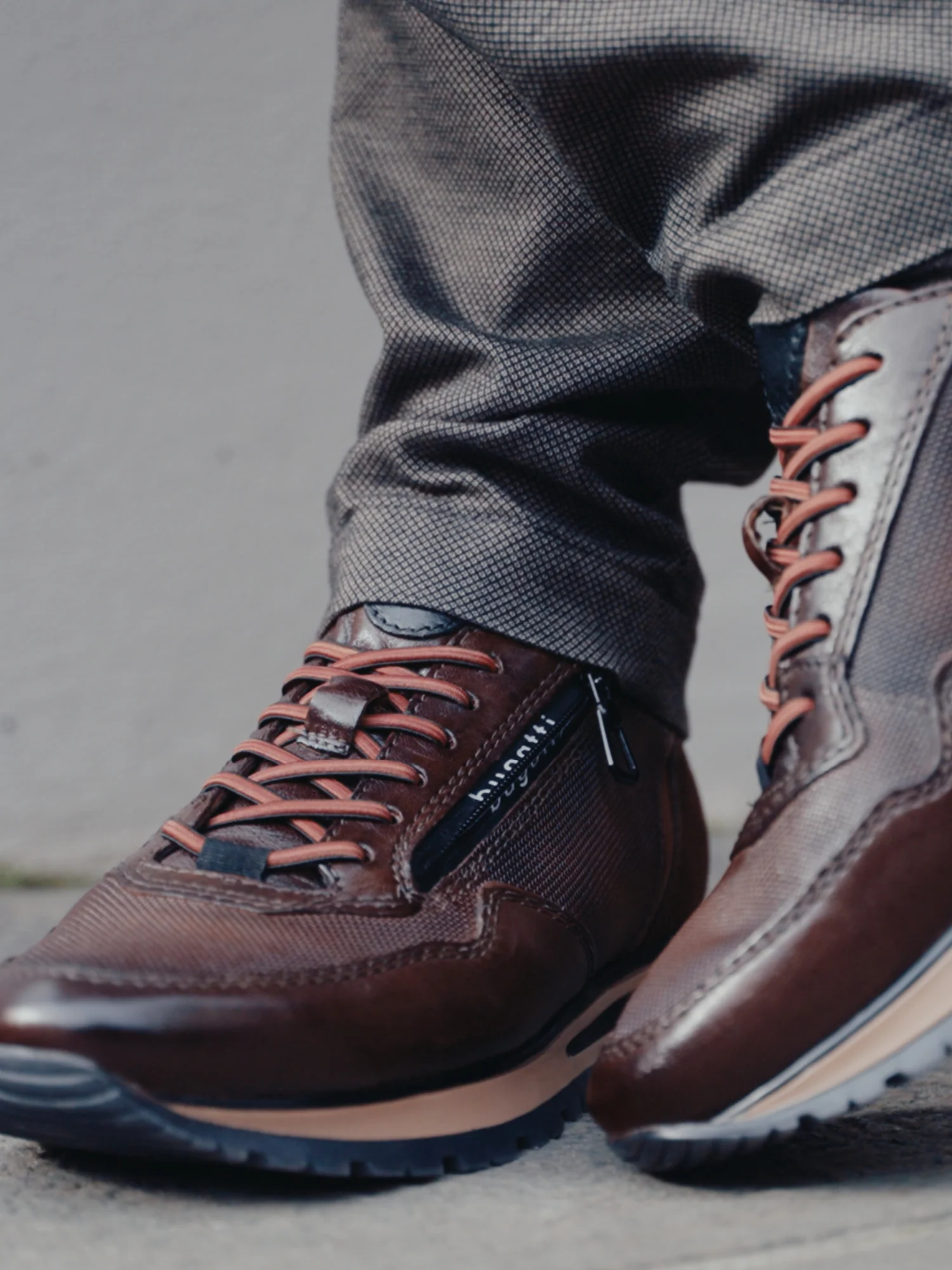 Leder Sneaker braun - Image 10