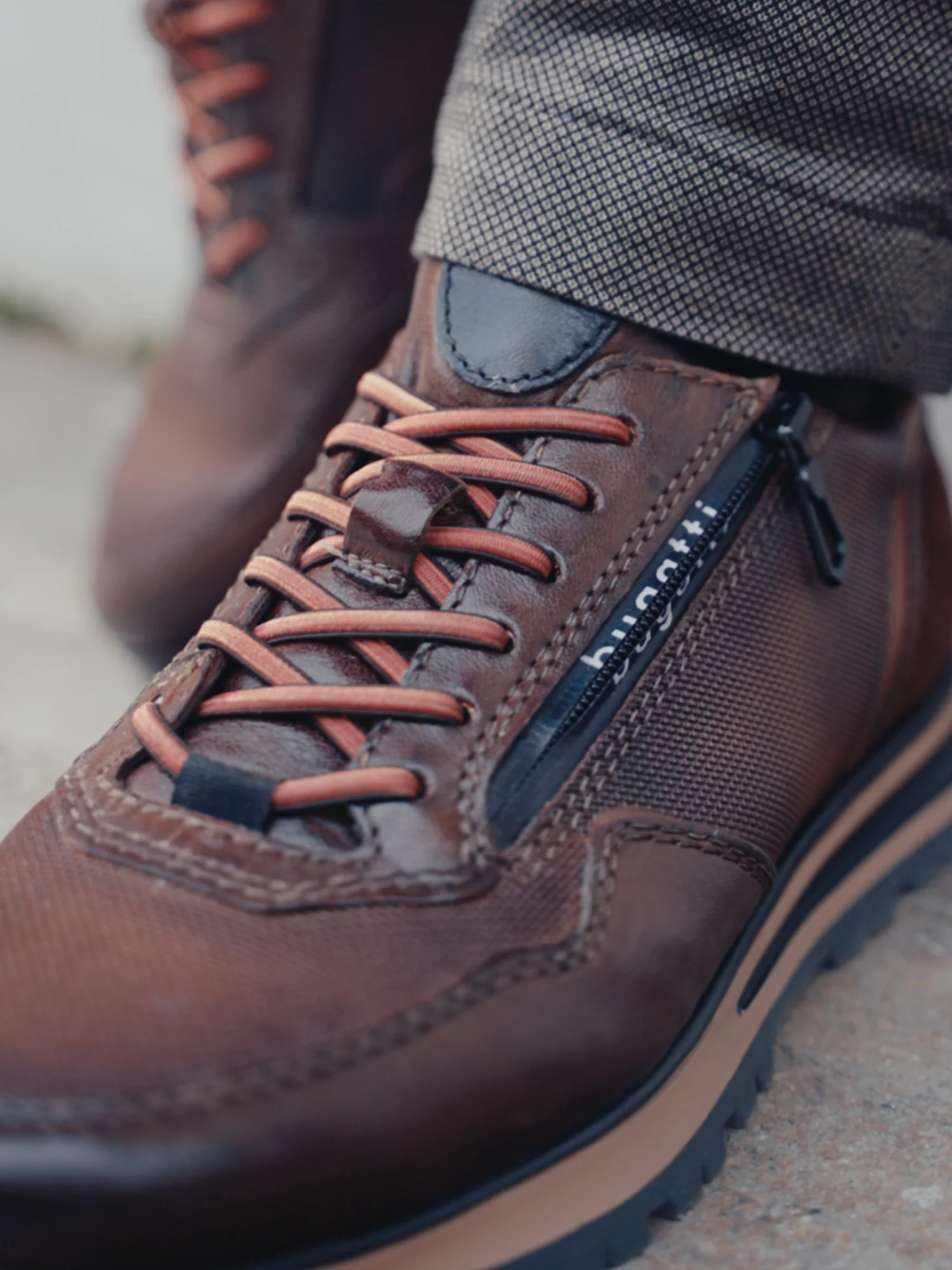 Leder Sneaker braun - Image 8
