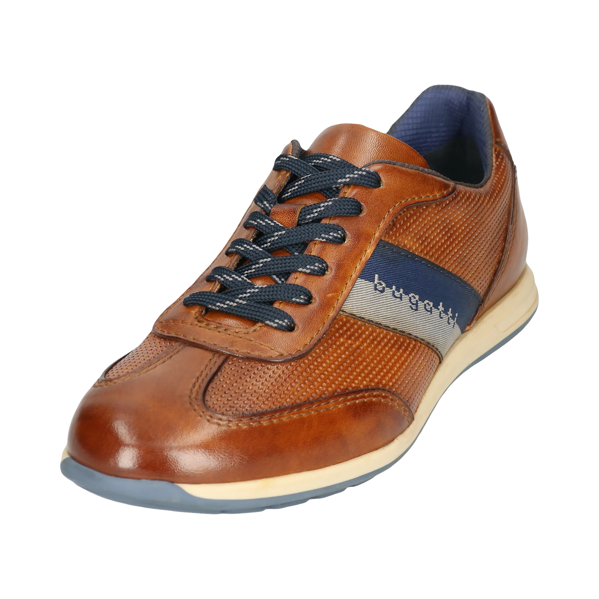 Leder Sneaker cognac - Image 2