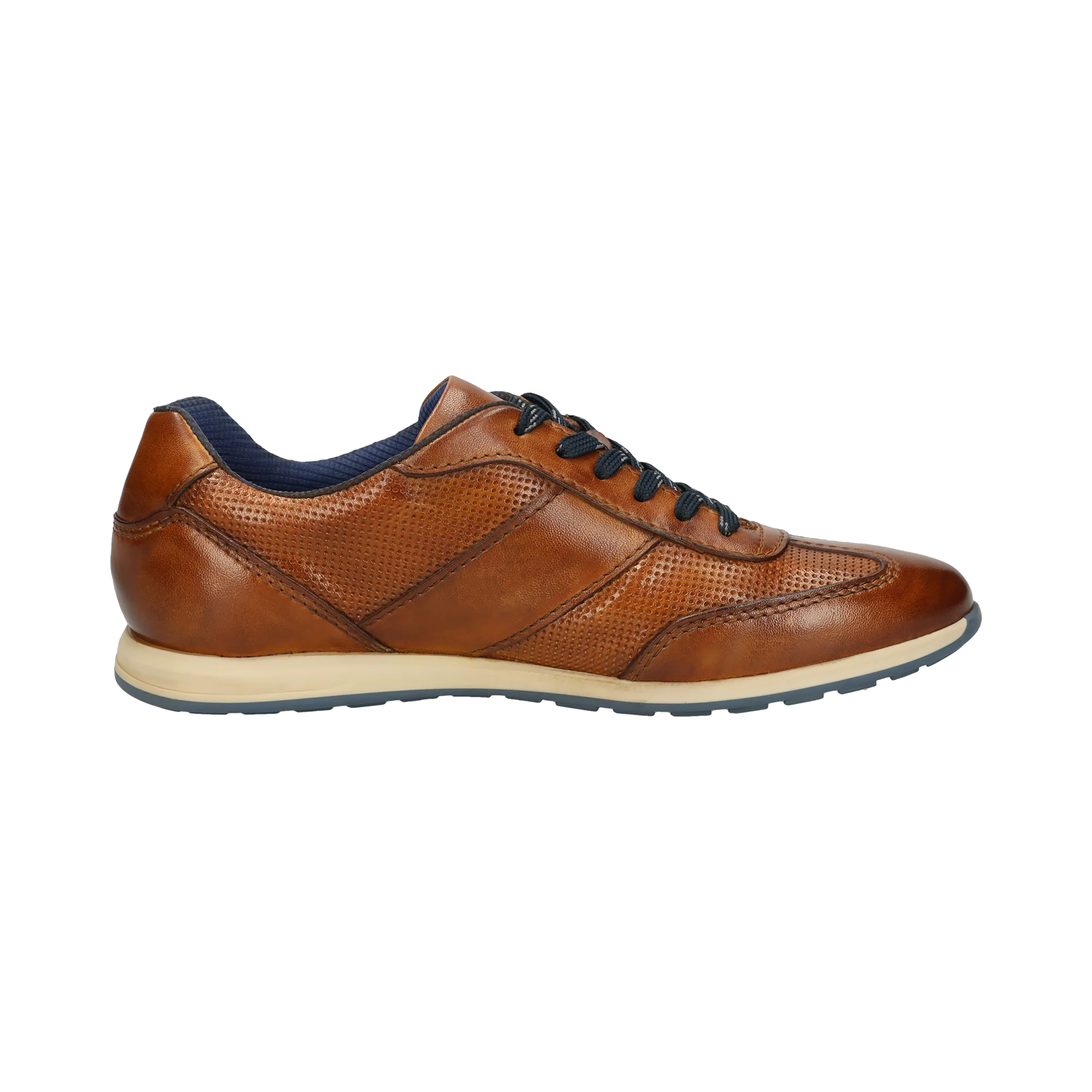 Leder Sneaker cognac - Image 4