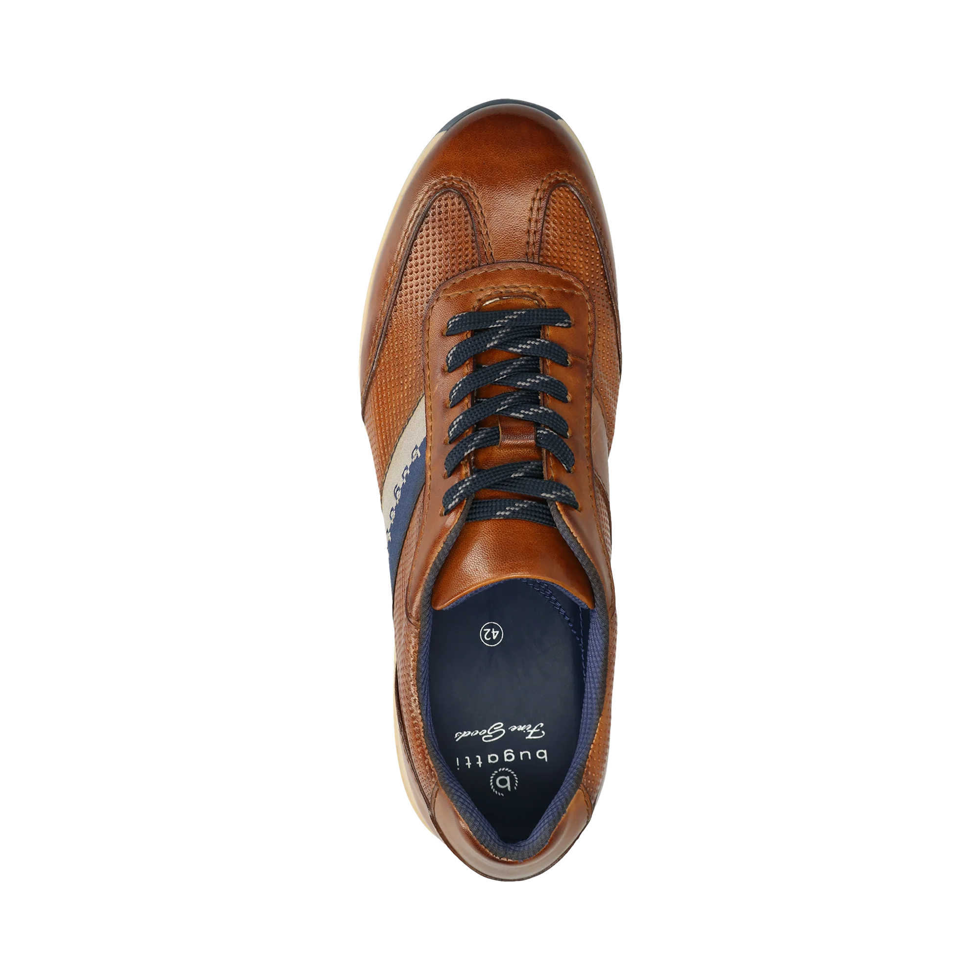 Leder Sneaker cognac - Image 6