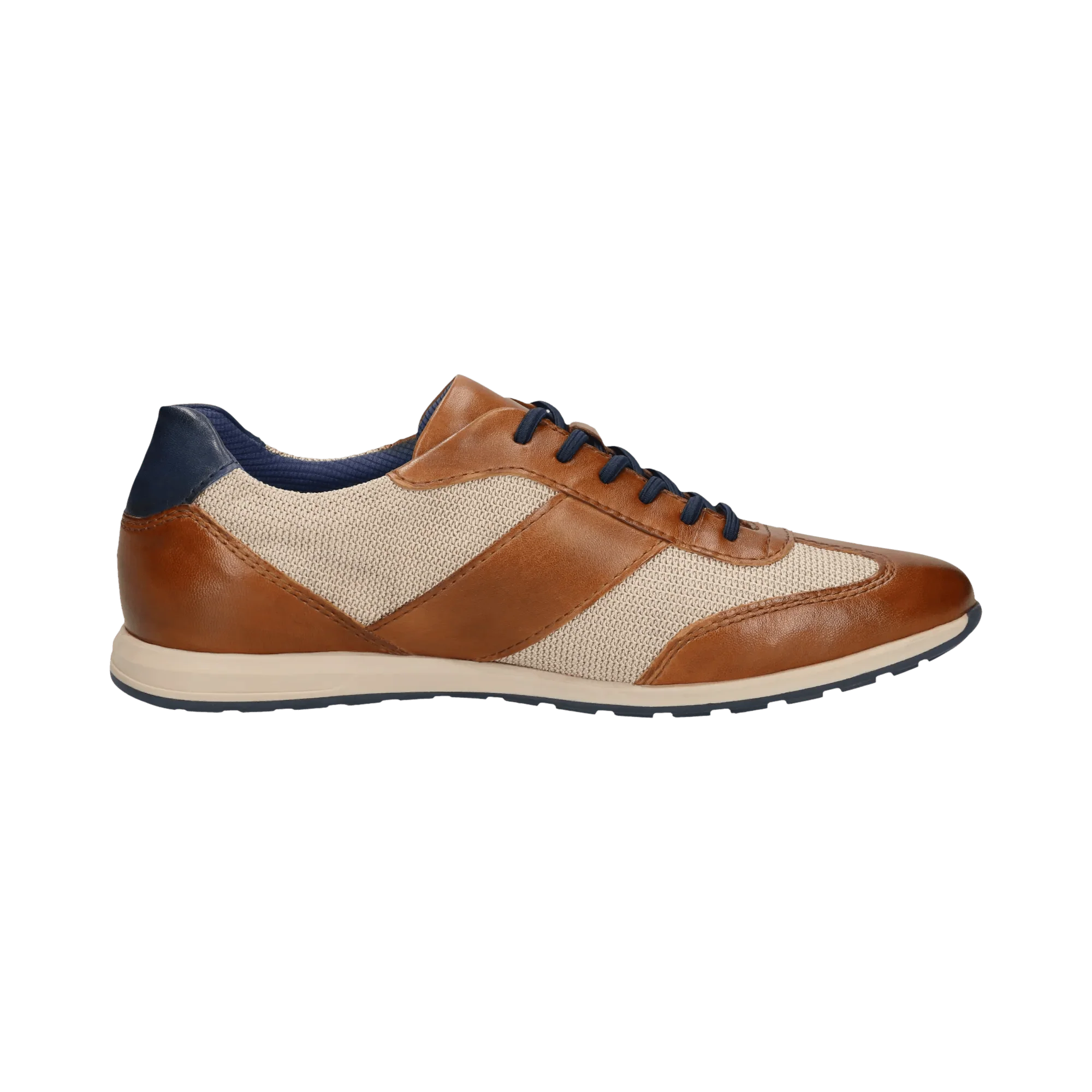 Leder Sneaker cognac - Image 4